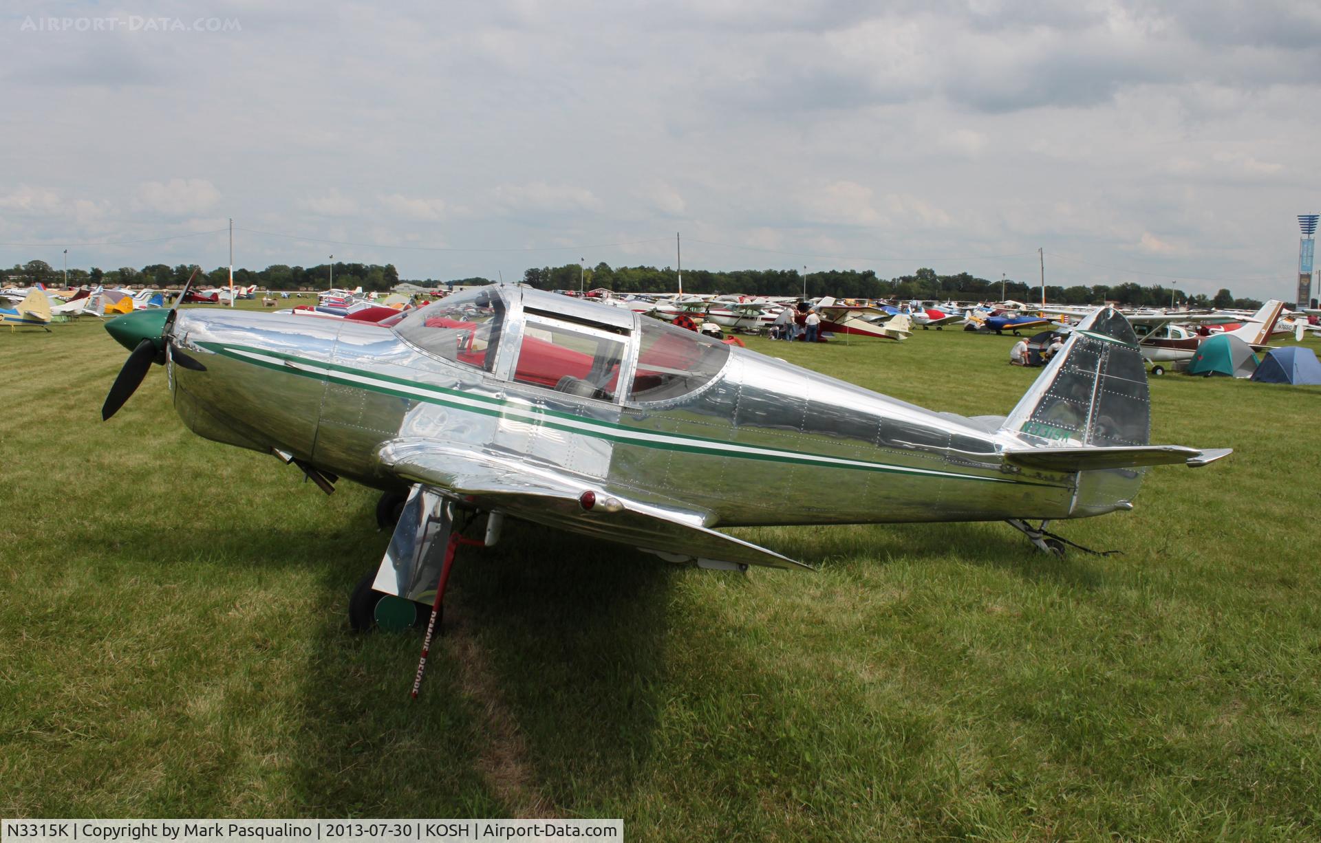 N3315K, 1946 Globe GC-1B Swift C/N 1308, Swift GC-1B