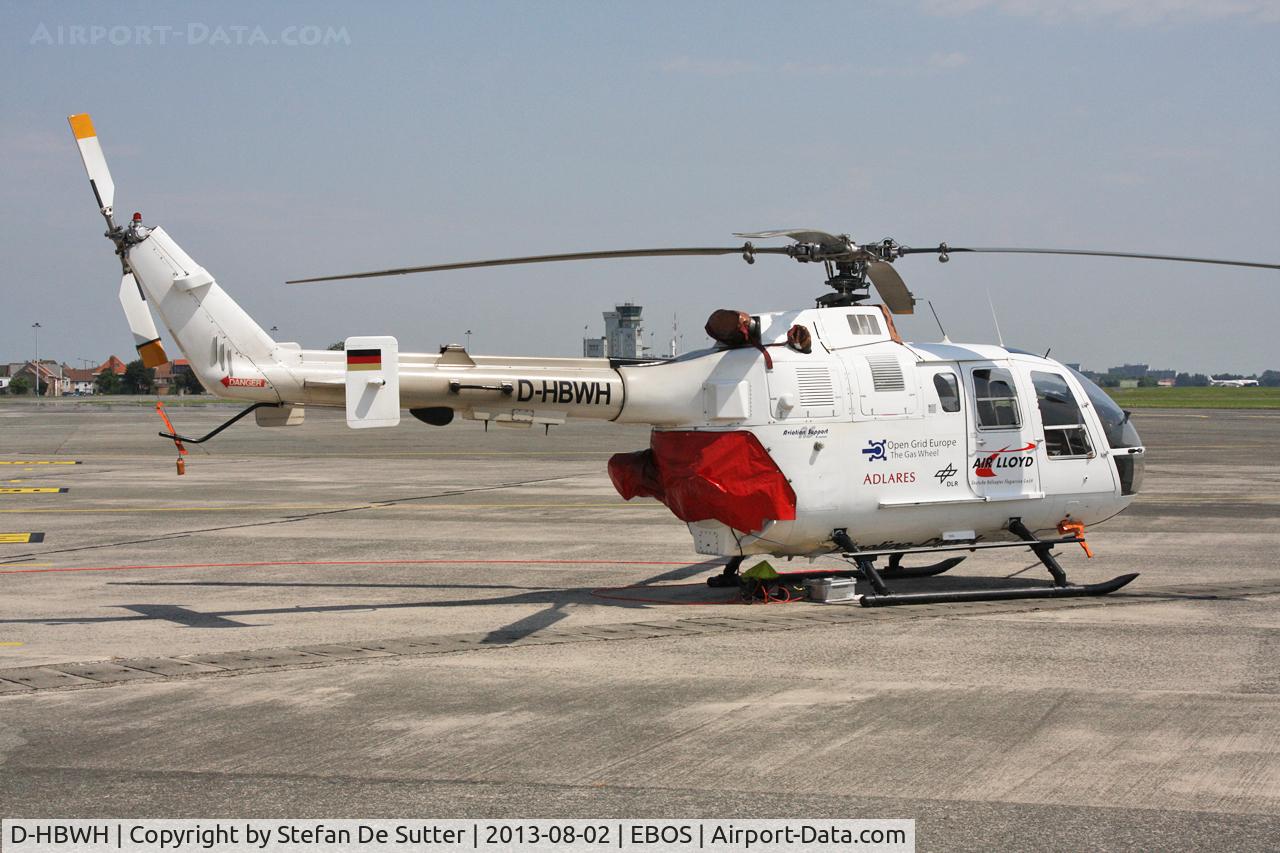 D-HBWH, 1997 MBB Bo-105CBS-5 C/N S-929, Parked on apron 3.