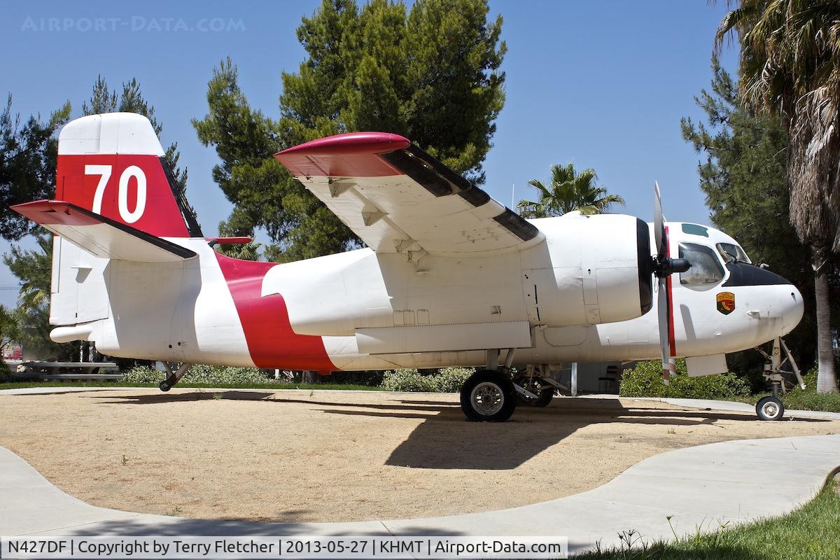 N427DF, 2001 Marsh Aviation S-2F3AT C/N 153570, At Hemet Ryan Airport  , California