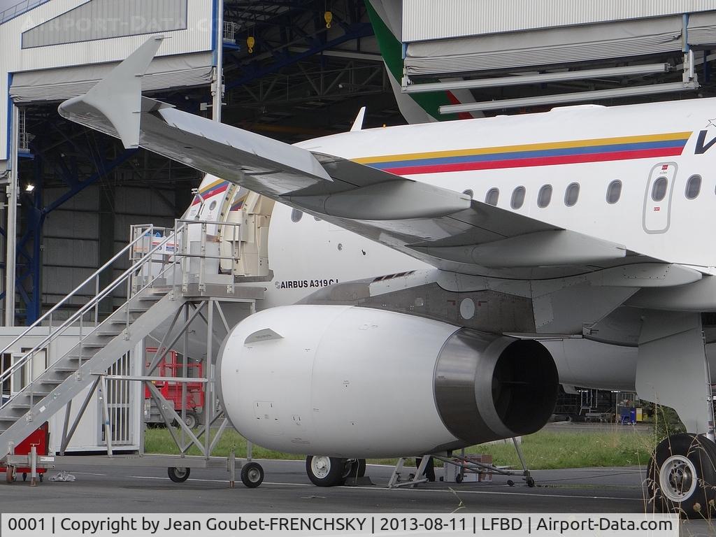 0001, 2001 Airbus ACJ319 (A319-133/CJ) C/N 1468, Republica Bolivariana de Venezuela