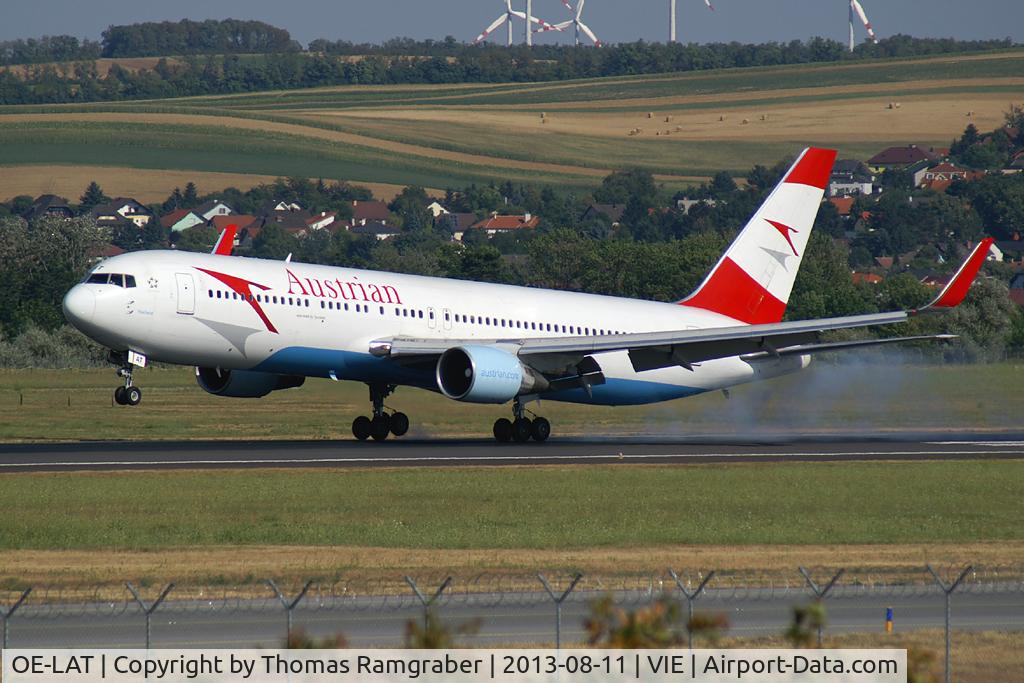 OE-LAT, 1991 Boeing 767-31A C/N 25273, Austrian Airlines Boeing 767-300