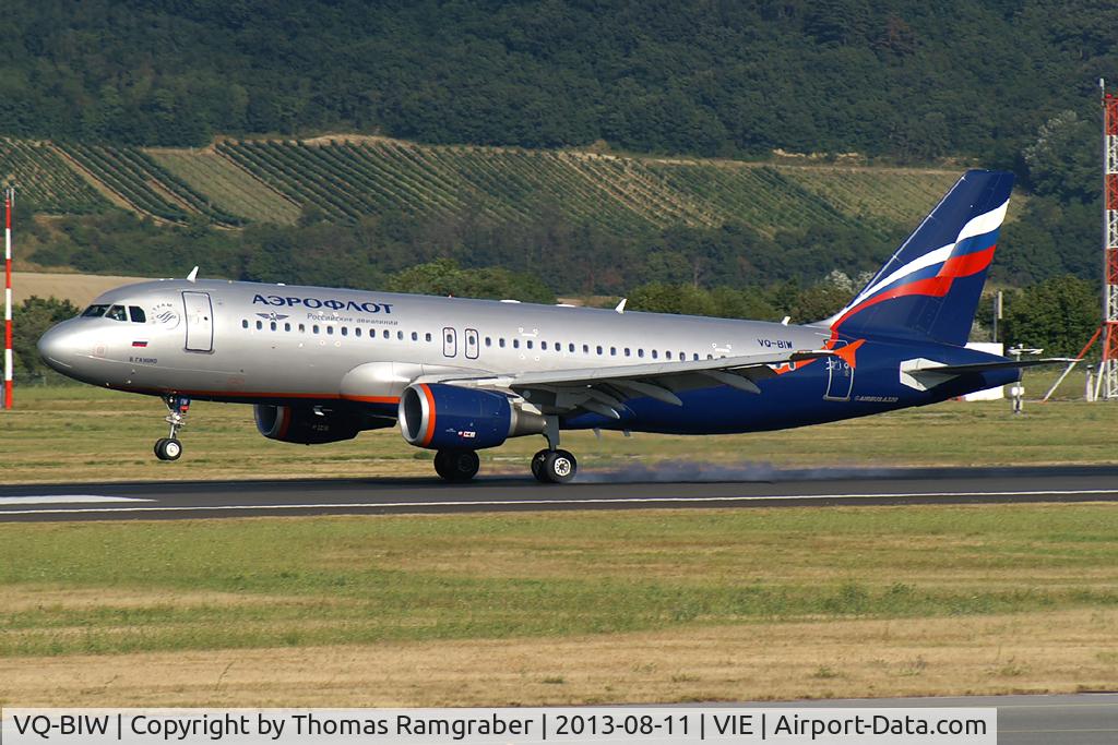 VQ-BIW, 2011 Airbus A320-214 C/N 4579, Aeroflot - Russian International Airlines Airbus A320