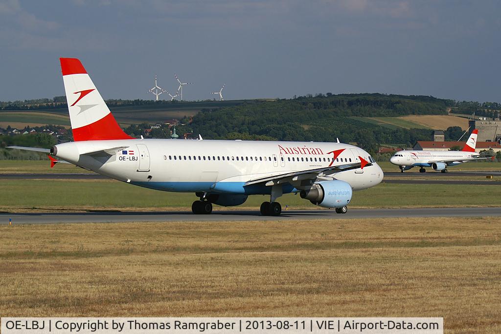 OE-LBJ, 2001 Airbus A320-214 C/N 1553, Austrian Airlines Airbus A320