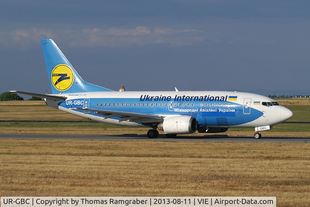 UR-GBC, 1997 Boeing 737-5L9 C/N 28722, Ukraine International Airlines Boeing 737-500