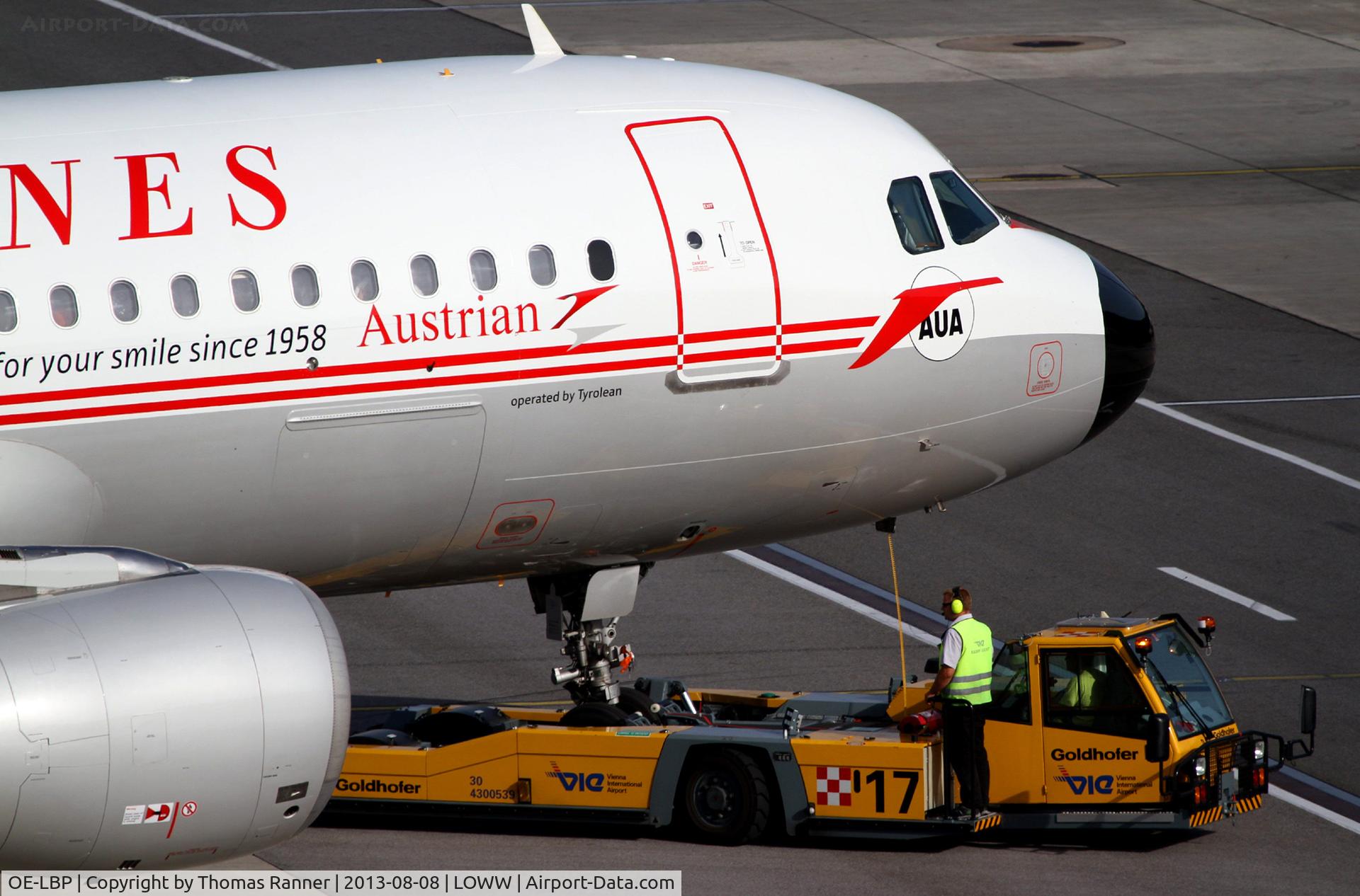 OE-LBP, 1998 Airbus A320-214 C/N 797, Austrian A320