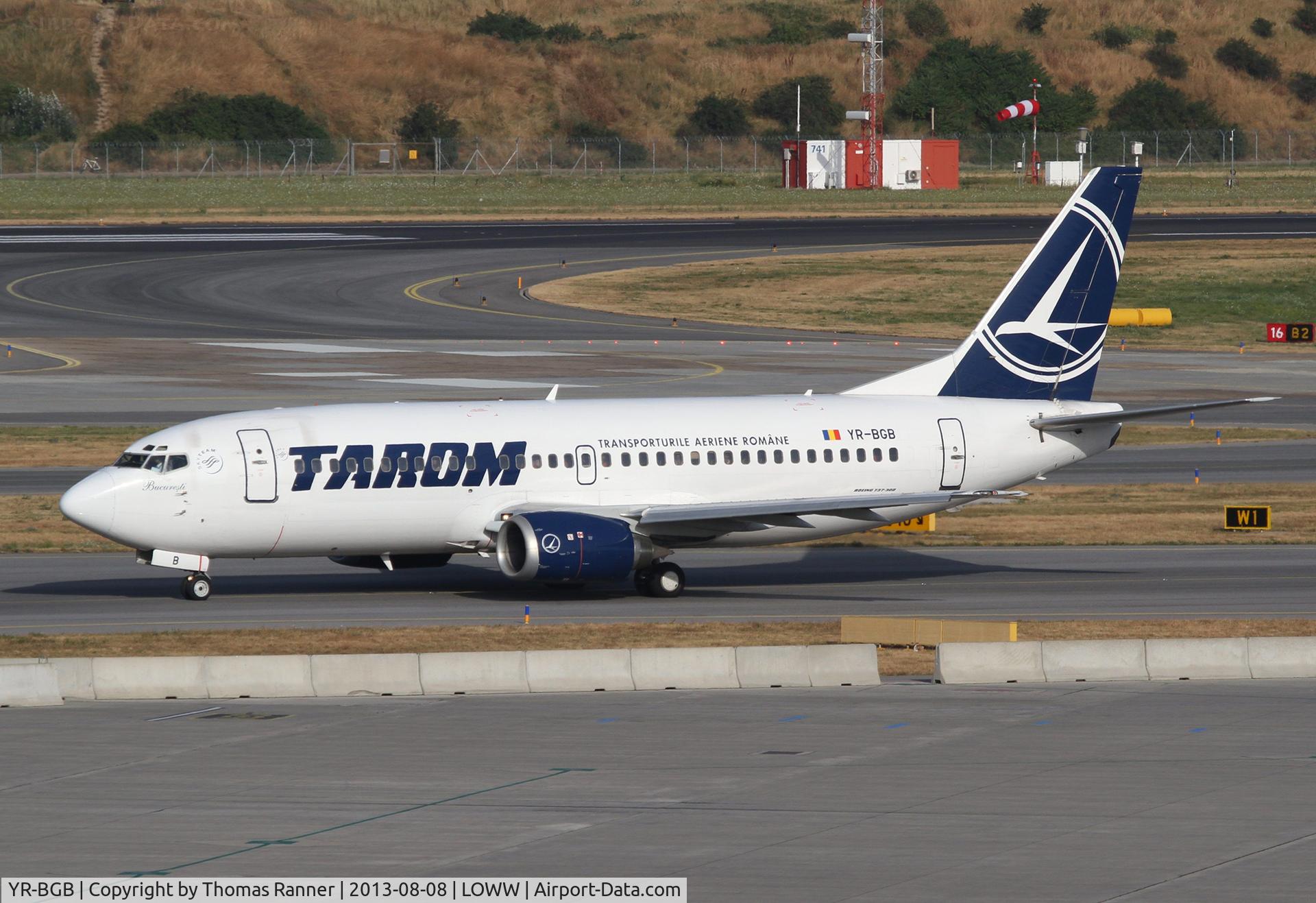 YR-BGB, 1993 Boeing 737-38J C/N 27180, Tarom B737