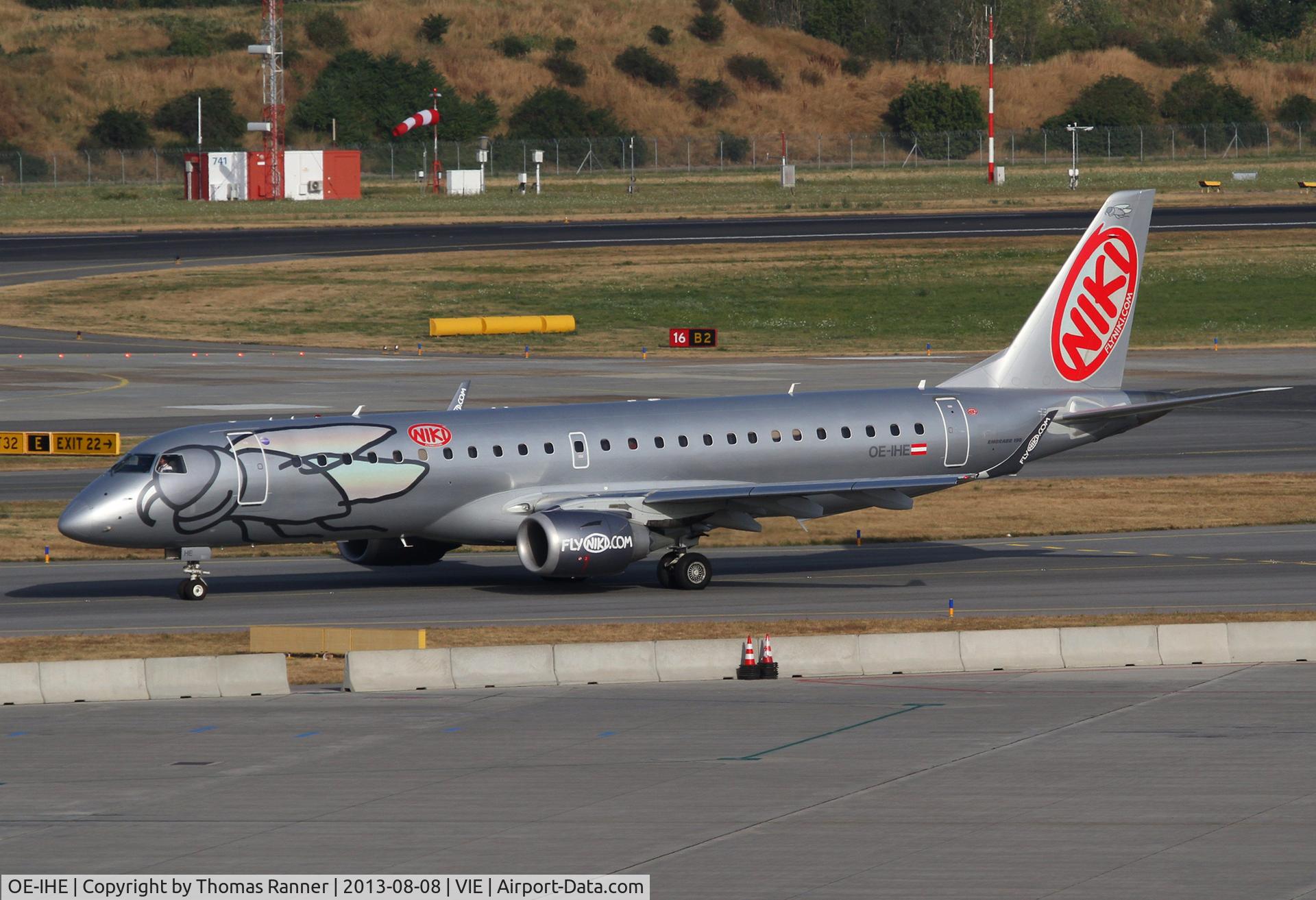 OE-IHE, 2010 Embraer 190LR (ERJ-190-100LR) C/N 19000387, Niki Emb190