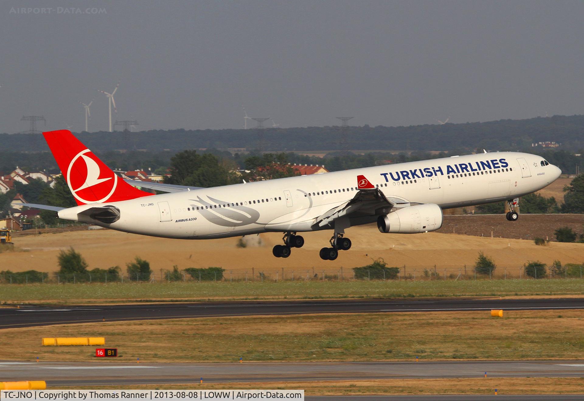 TC-JNO, 2011 Airbus A330-343X C/N 1298, Turkish A330