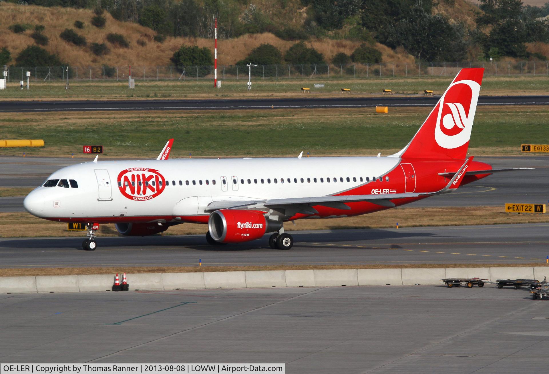 OE-LER, 2013 Airbus A320-214 C/N 5522, Niki A320