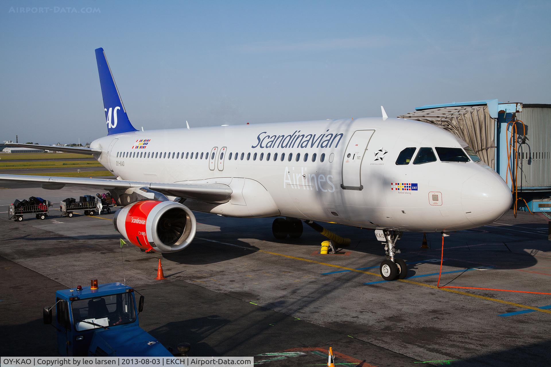 OY-KAO, 2006 Airbus A320-232 C/N 2990, OY-KAO CPH 3.8.13