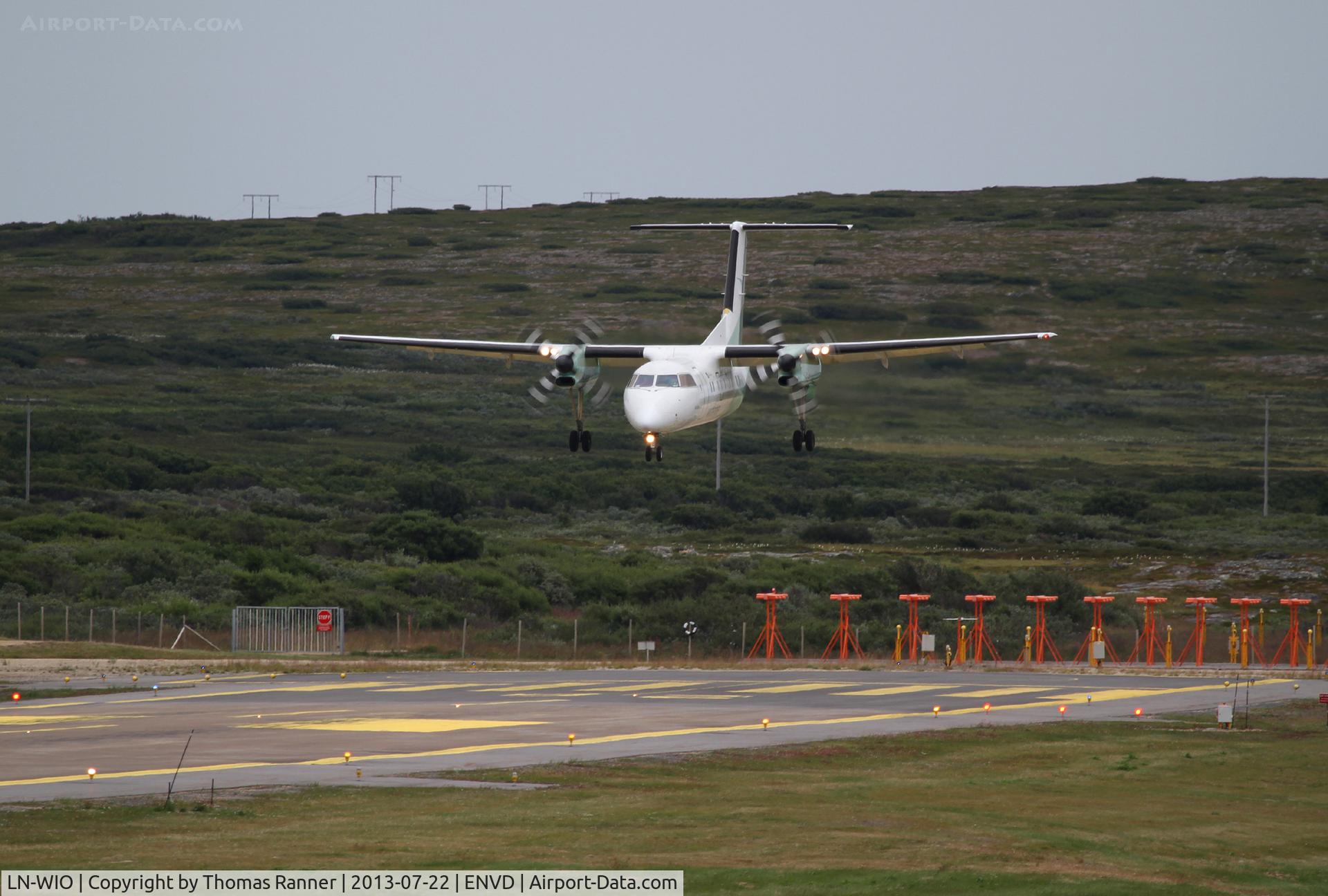 LN-WIO, 1995 De Havilland Canada DHC-8-103B Dash 8 C/N 417, Widerøe DHC-8