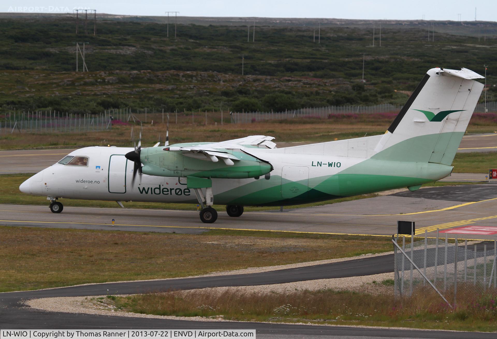 LN-WIO, 1995 De Havilland Canada DHC-8-103B Dash 8 C/N 417, Widerøe DHC-8