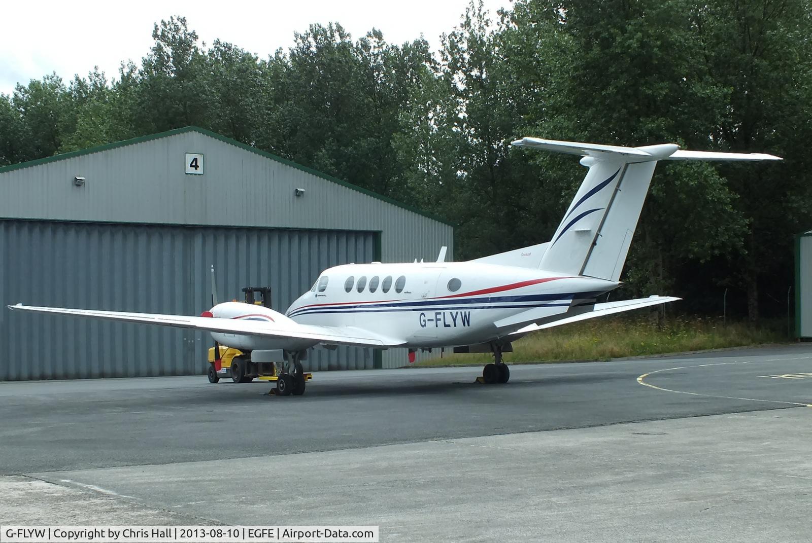 G-FLYW, 1977 Beech 200 Super King Air C/N BB-209, FlyWales