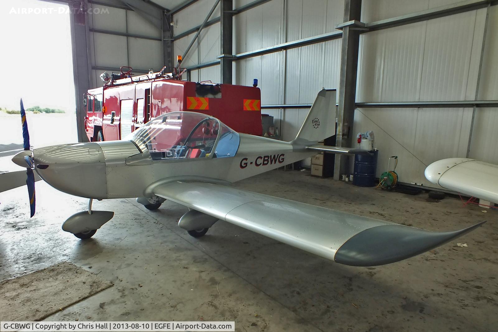 G-CBWG, 2002 Aerotechnik EV-97A Eurostar C/N PFA 315-13918, privately owned