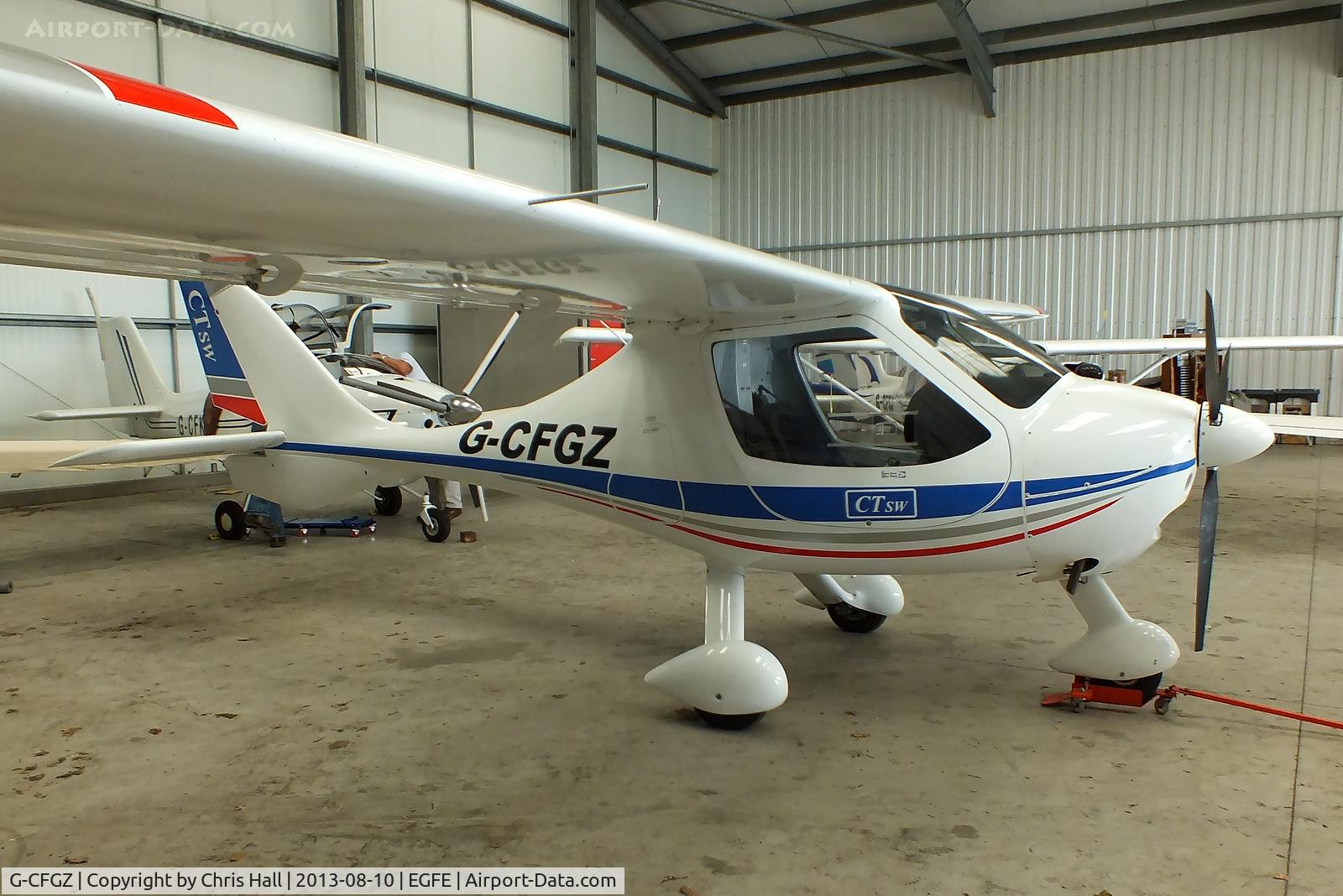 G-CFGZ, 2008 Flight Design CTSW C/N 8390, privately owned
