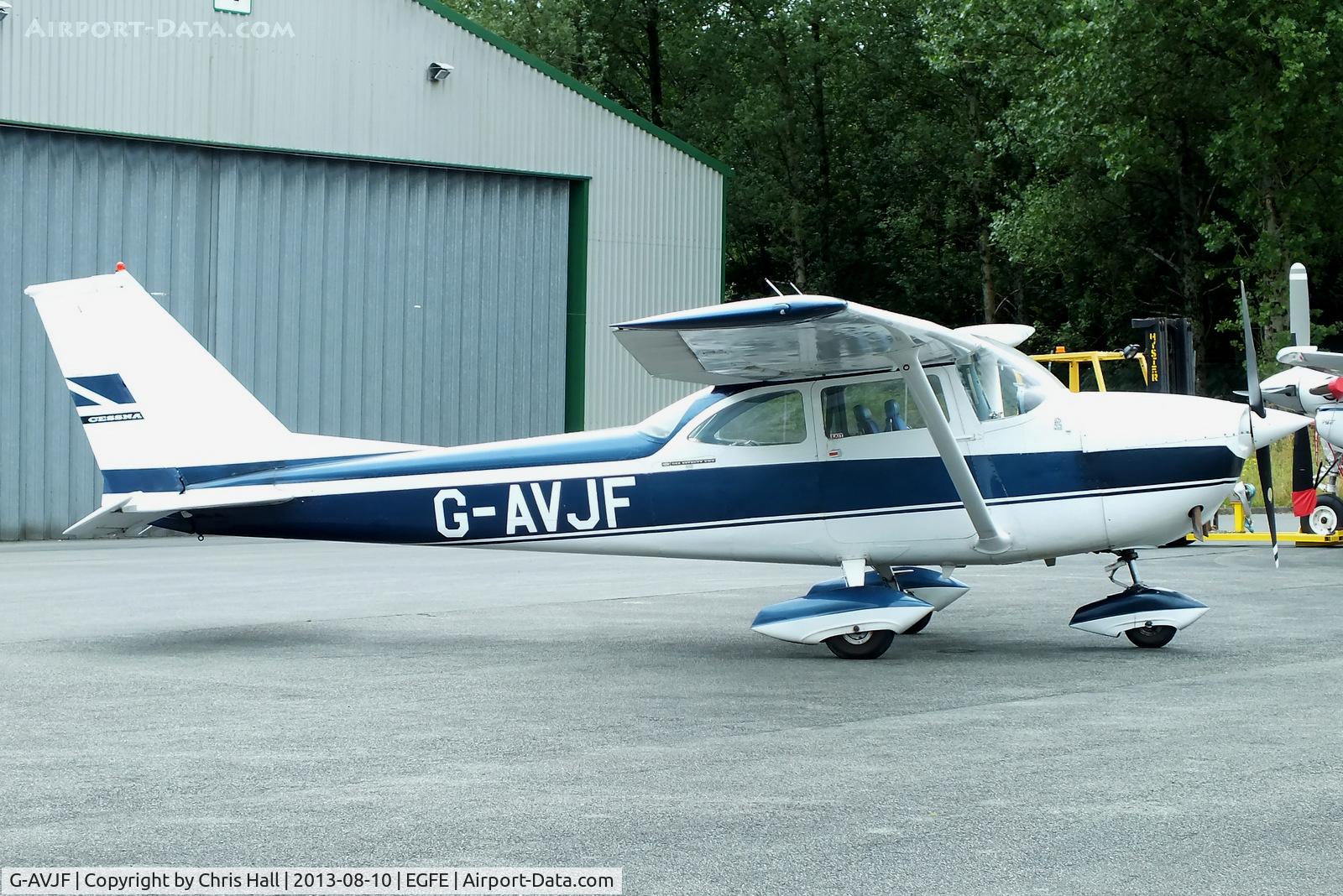 G-AVJF, 1967 Reims F172H Skyhawk C/N 0393, FlyWales