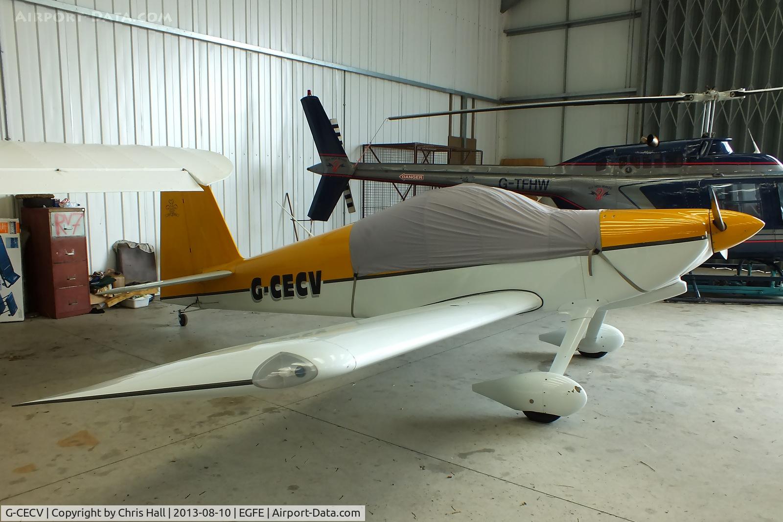 G-CECV, 2006 Vans RV-7 C/N PFA 323-14338, privately owned