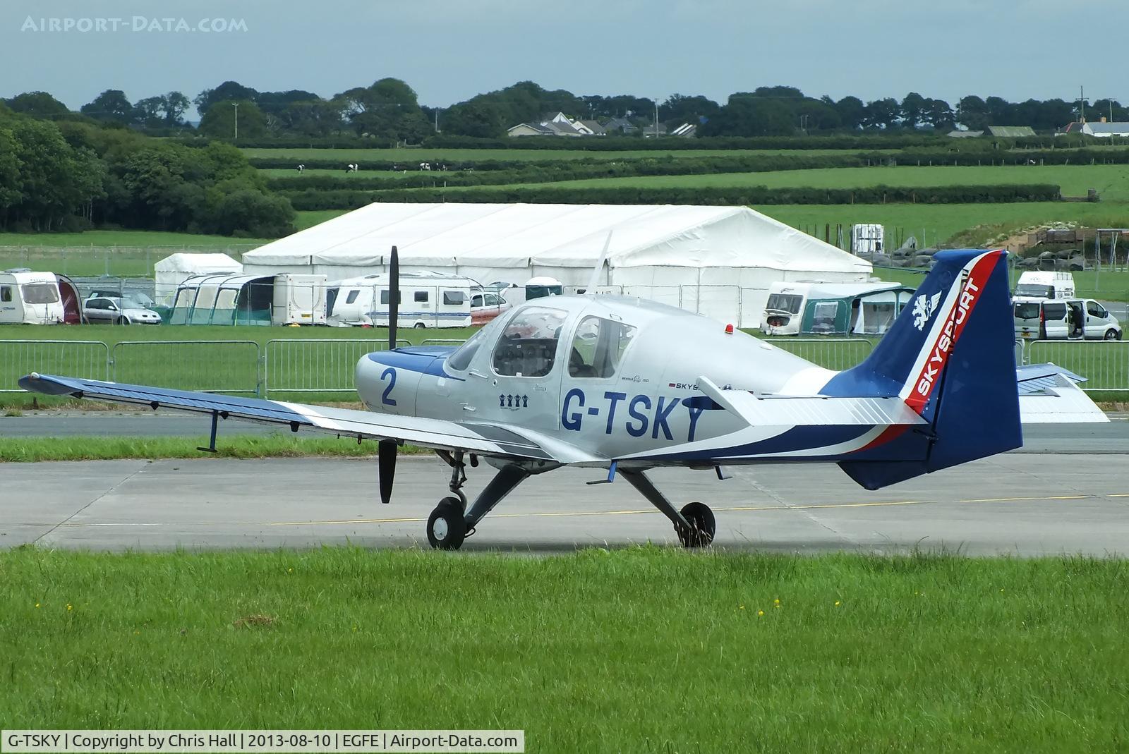 G-TSKY, 1968 Beagle B-121 Pup Series 2 (Pup 150) C/N B121-010, visitor from Kemble