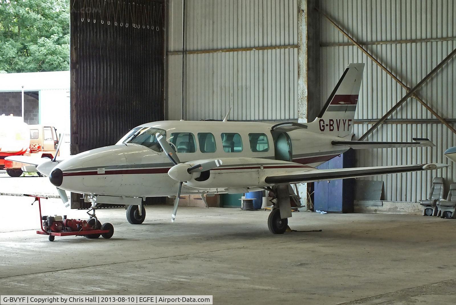 G-BVYF, 1979 Piper PA-31-350 Navajo Chieftain Chieftain C/N 31-7952102, FlyWales