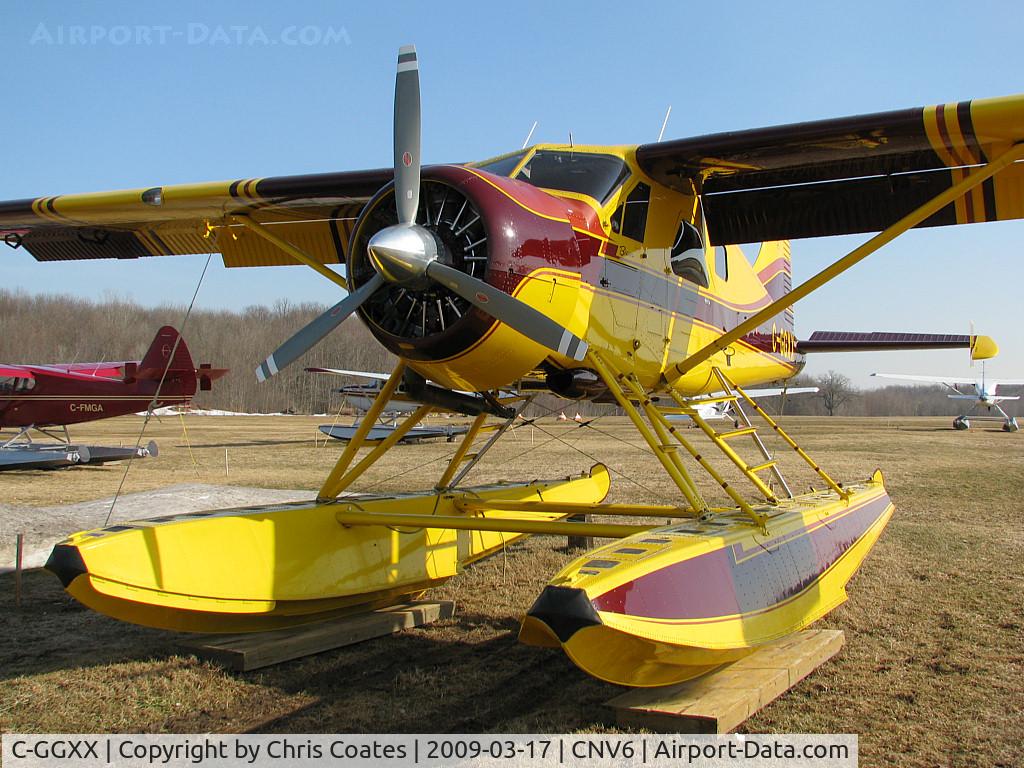 C-GGXX, 1962 De Havilland Canada DHC-2 MK. I C/N 1520, I always notice this Beaver first when I visit this airport because of its wonderful paint scheme. It lives here at Orillia's Lake St. John Seaplane base & I'd love to see it flying some day.