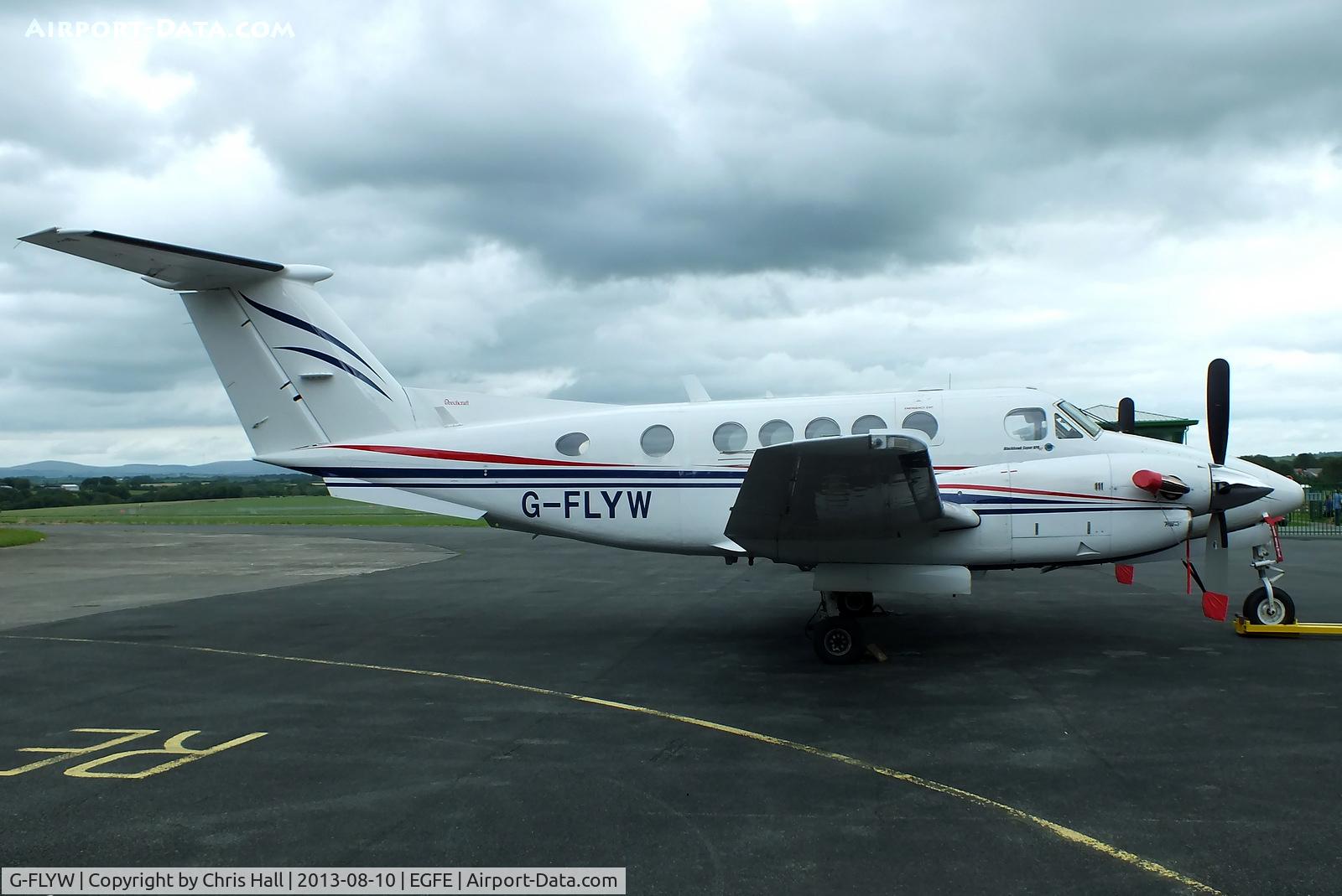G-FLYW, 1977 Beech 200 Super King Air C/N BB-209, FlyWales