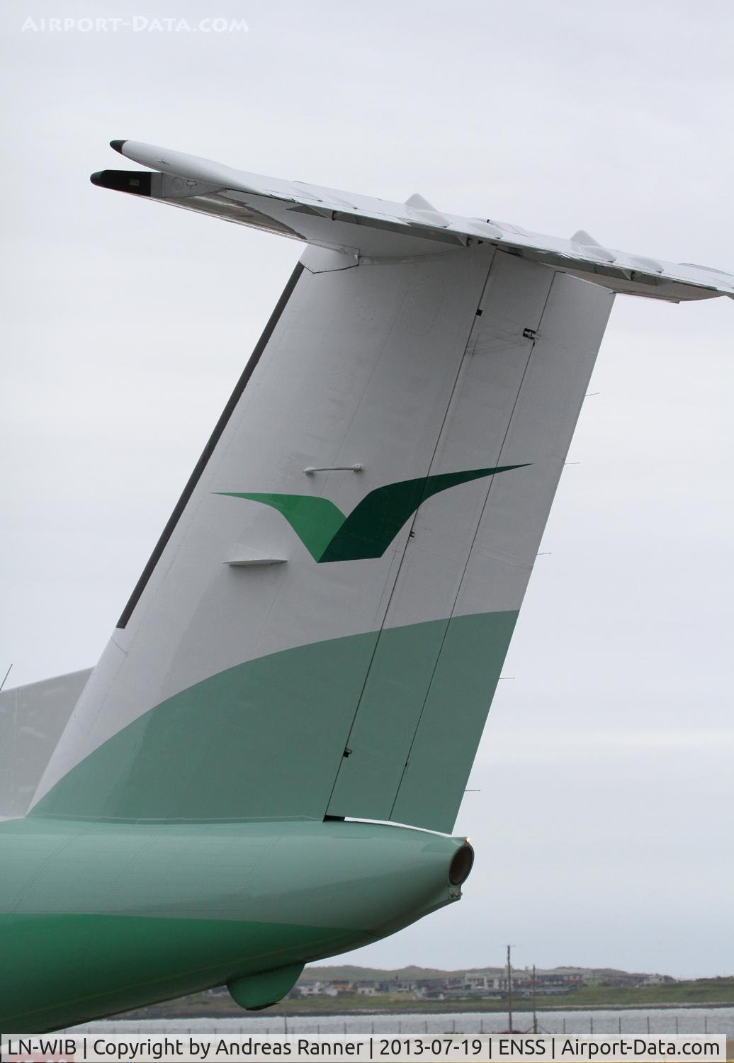 LN-WIB, 1993 De Havilland Canada DHC-8-103B Dash 8 C/N 360, Widerøe DHC-8