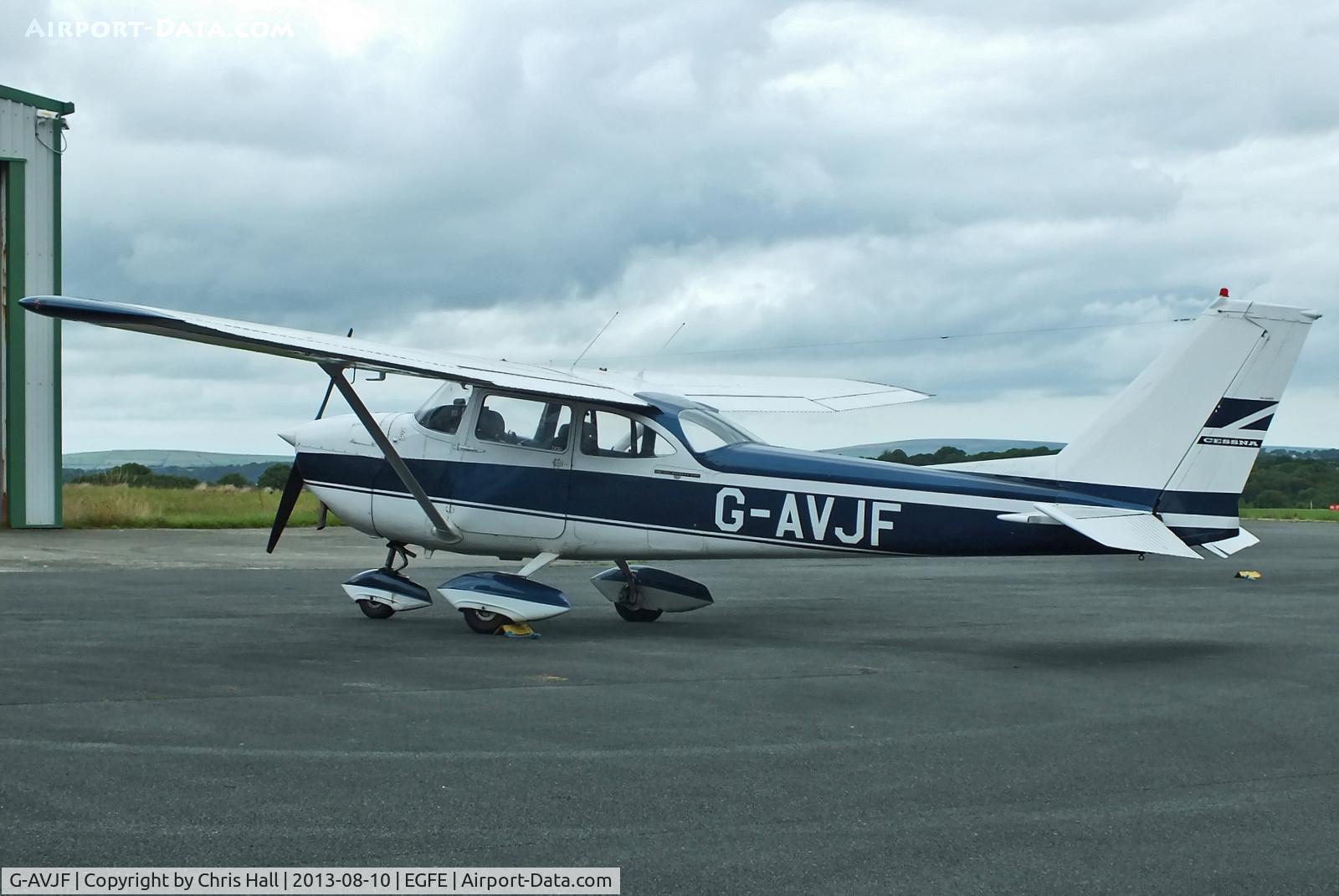 G-AVJF, 1967 Reims F172H Skyhawk C/N 0393, FlyWales
