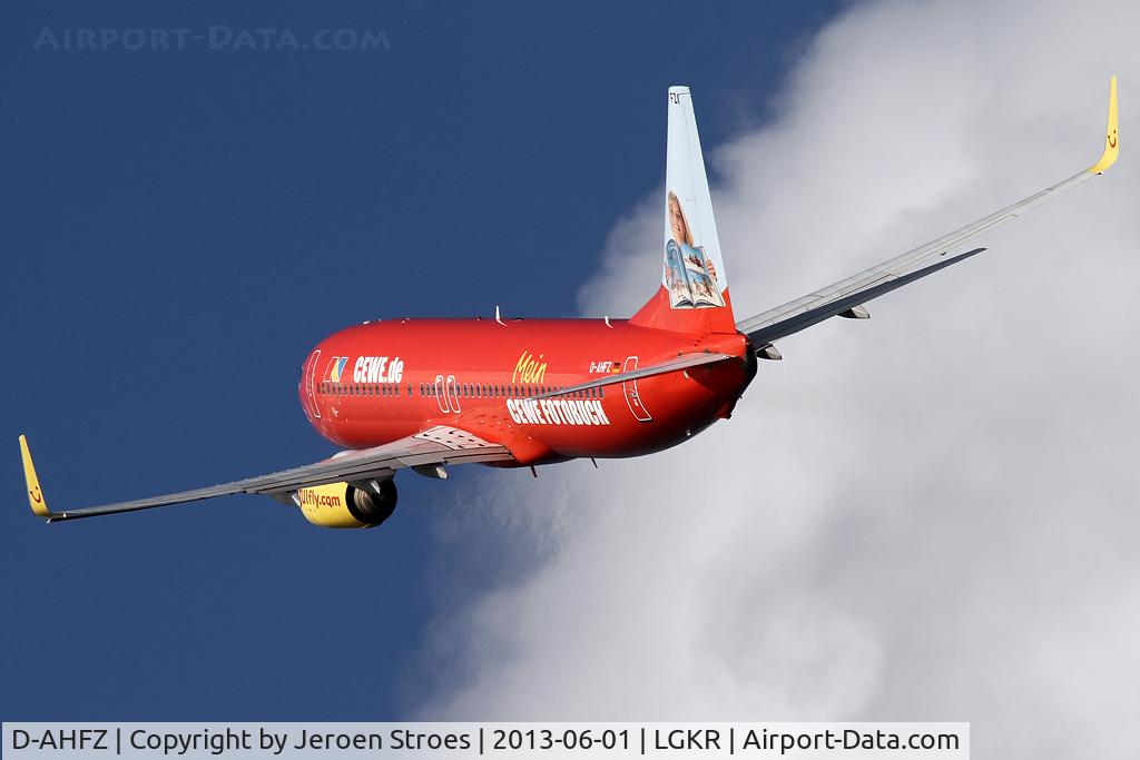 D-AHFZ, 2001 Boeing 737-8K5 C/N 30883, corfu