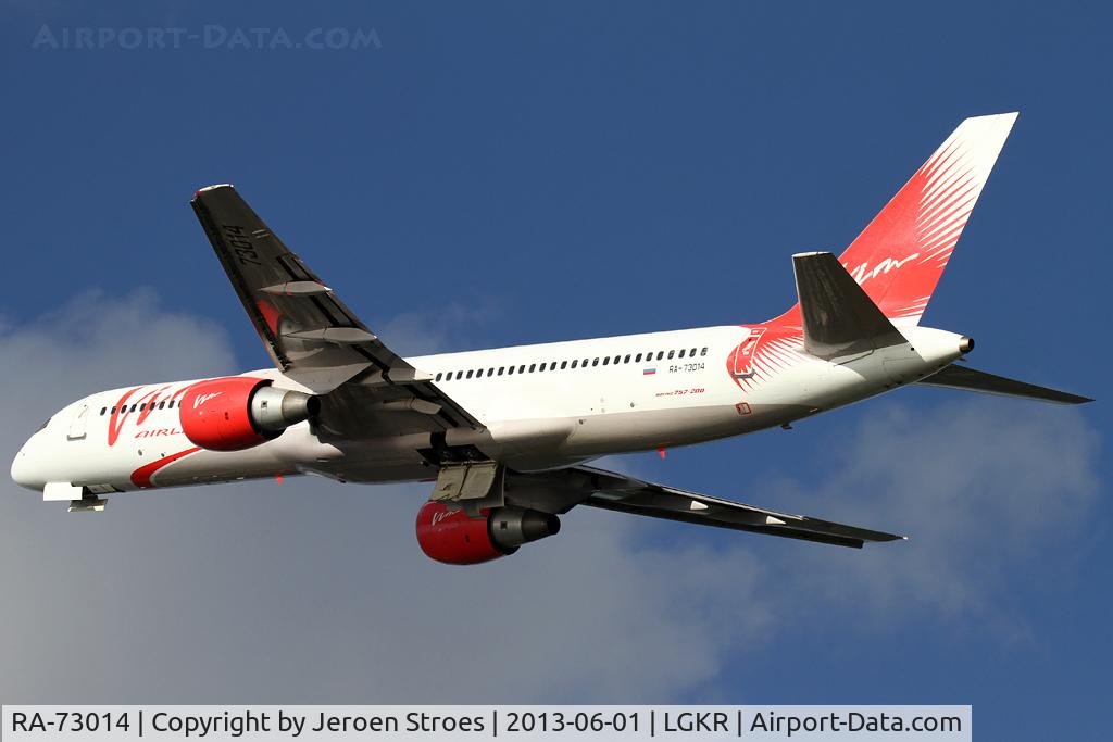 RA-73014, 1992 Boeing 757-230 C/N 25441, rwy 17 departure
