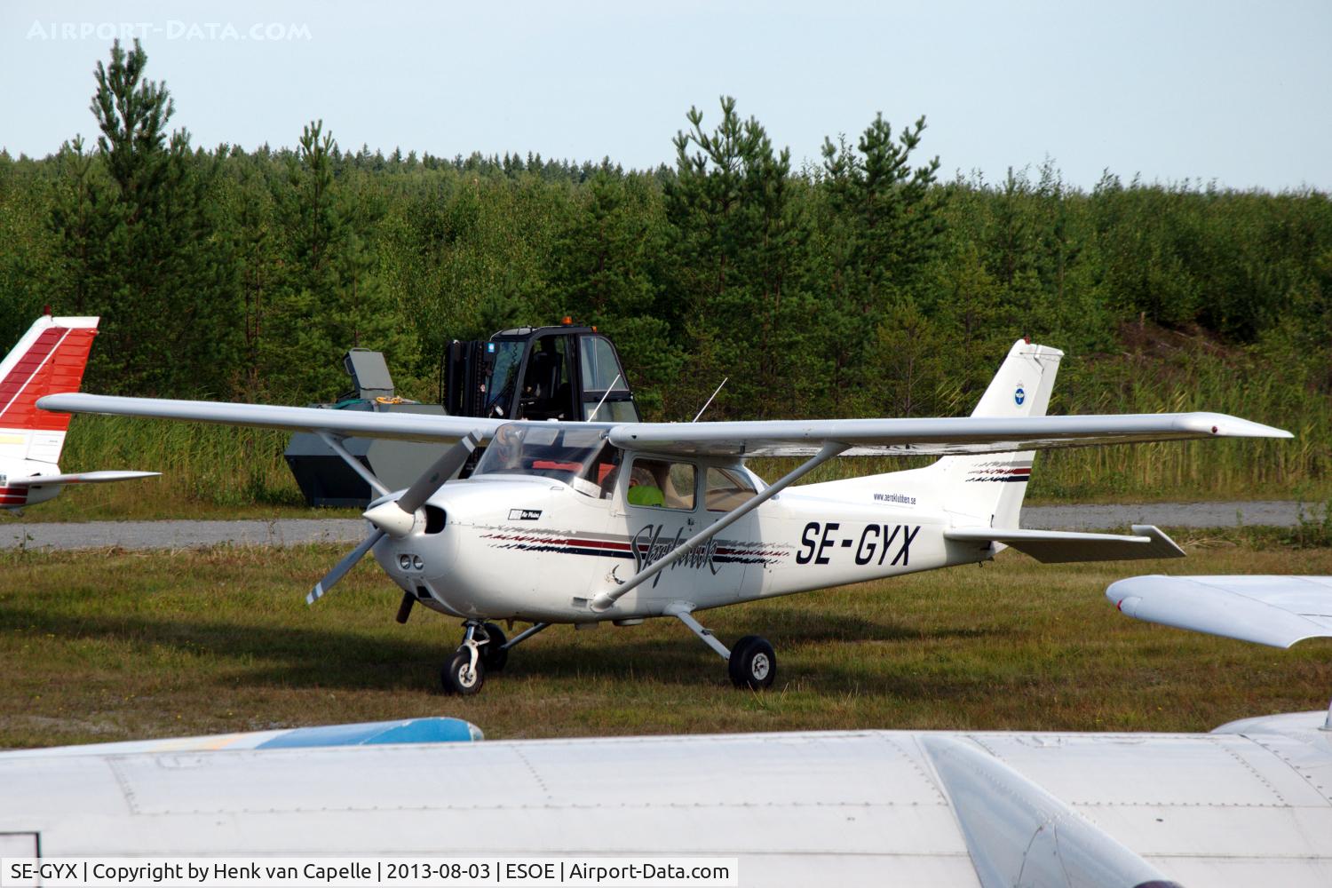 SE-GYX, 1979 Cessna CF172N Skyhawk C/N 172-1794, Cessna F172N parked at Örebro airport, Sweden.