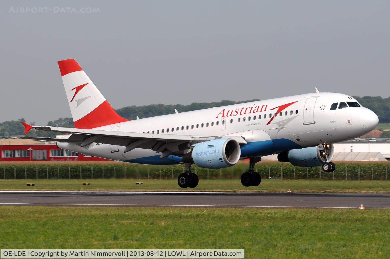 OE-LDE, 2005 Airbus A319-112 C/N 2494, Austrian