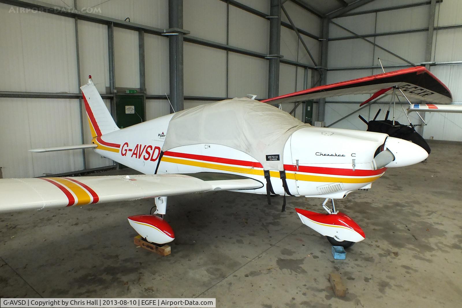 G-AVSD, 1967 Piper PA-28-180 Cherokee C/N 28-4195, privately owned