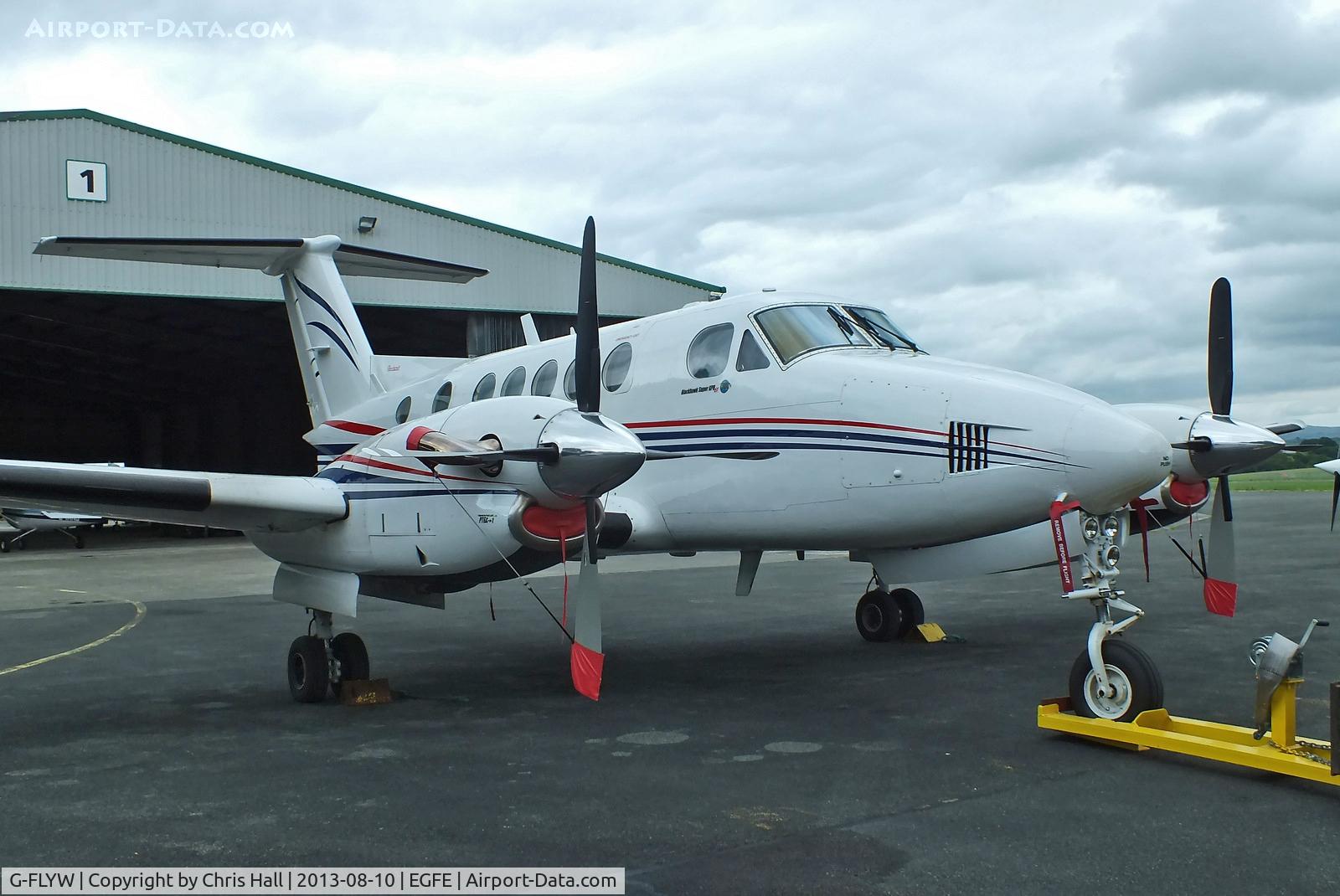G-FLYW, 1977 Beech 200 Super King Air C/N BB-209, FlyWales