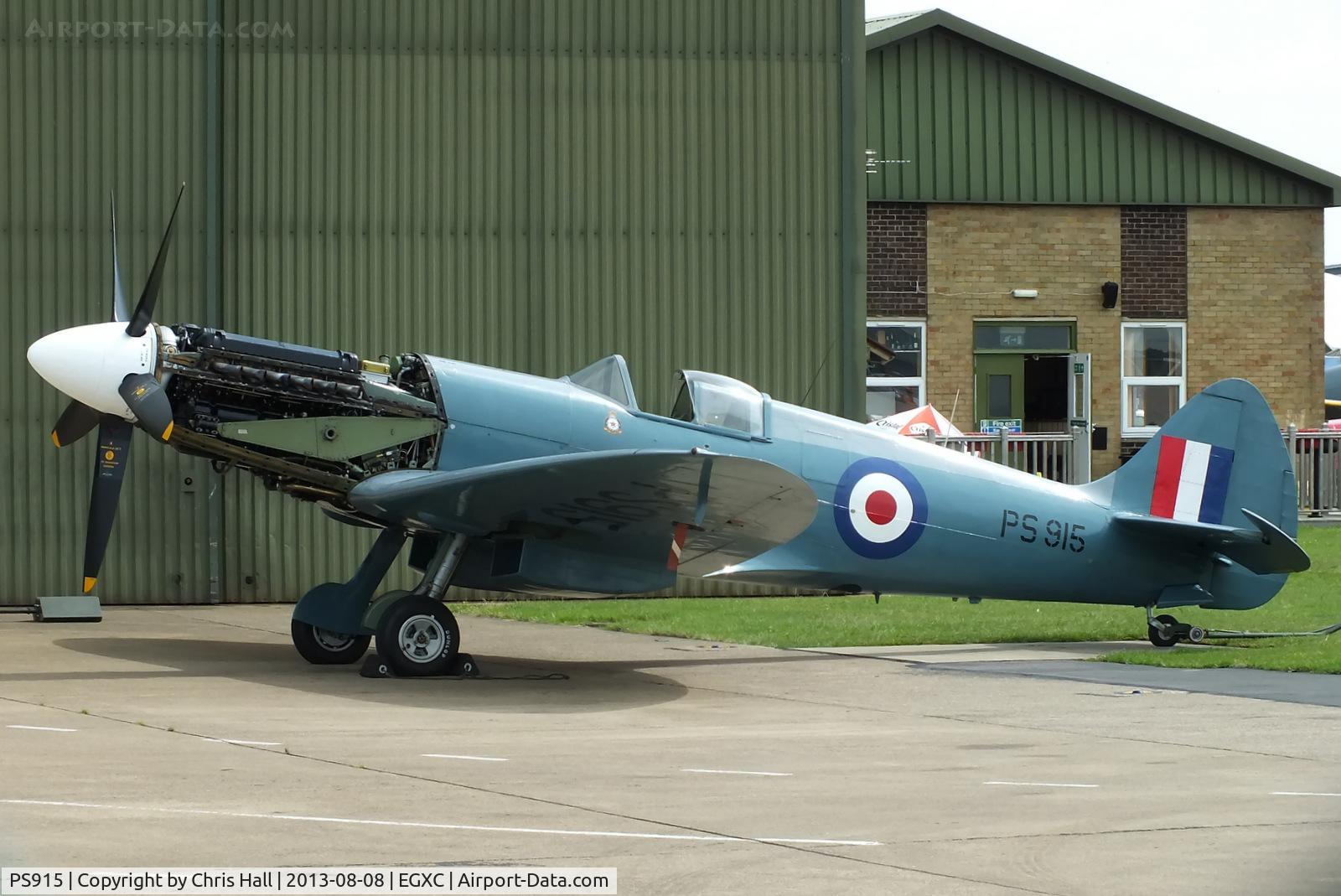 PS915, 1945 Supermarine 389 Spitfire PR.XIX C/N 6S/585121, PS915 currently wears the colour scheme and markings of PS888, a PRXIX of 81 Squadron based at Seletar in Singapore during the Malaya Campaign.