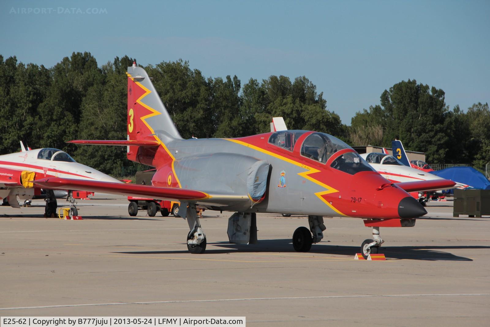 E25-62, CASA C-101EB Aviojet C/N EB01-67-067, at Salon de Provence