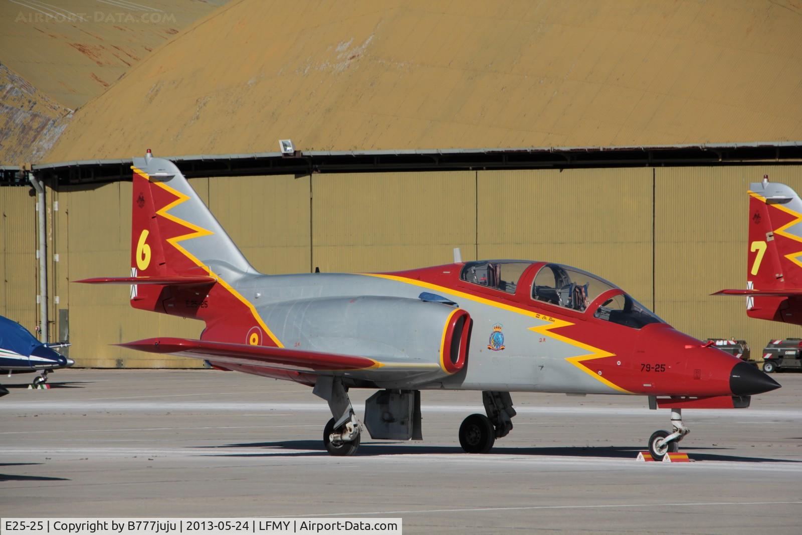 E25-25, CASA C-101EB Aviojet C/N EB01-23-025, at Salon de Provence