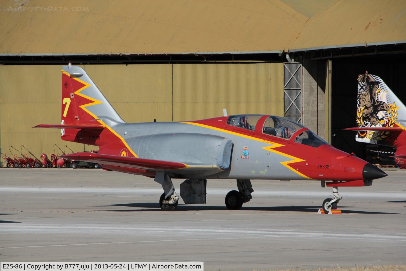 E25-86, CASA C-101EB Aviojet C/N EB01-86-097, at Salon de Provence
