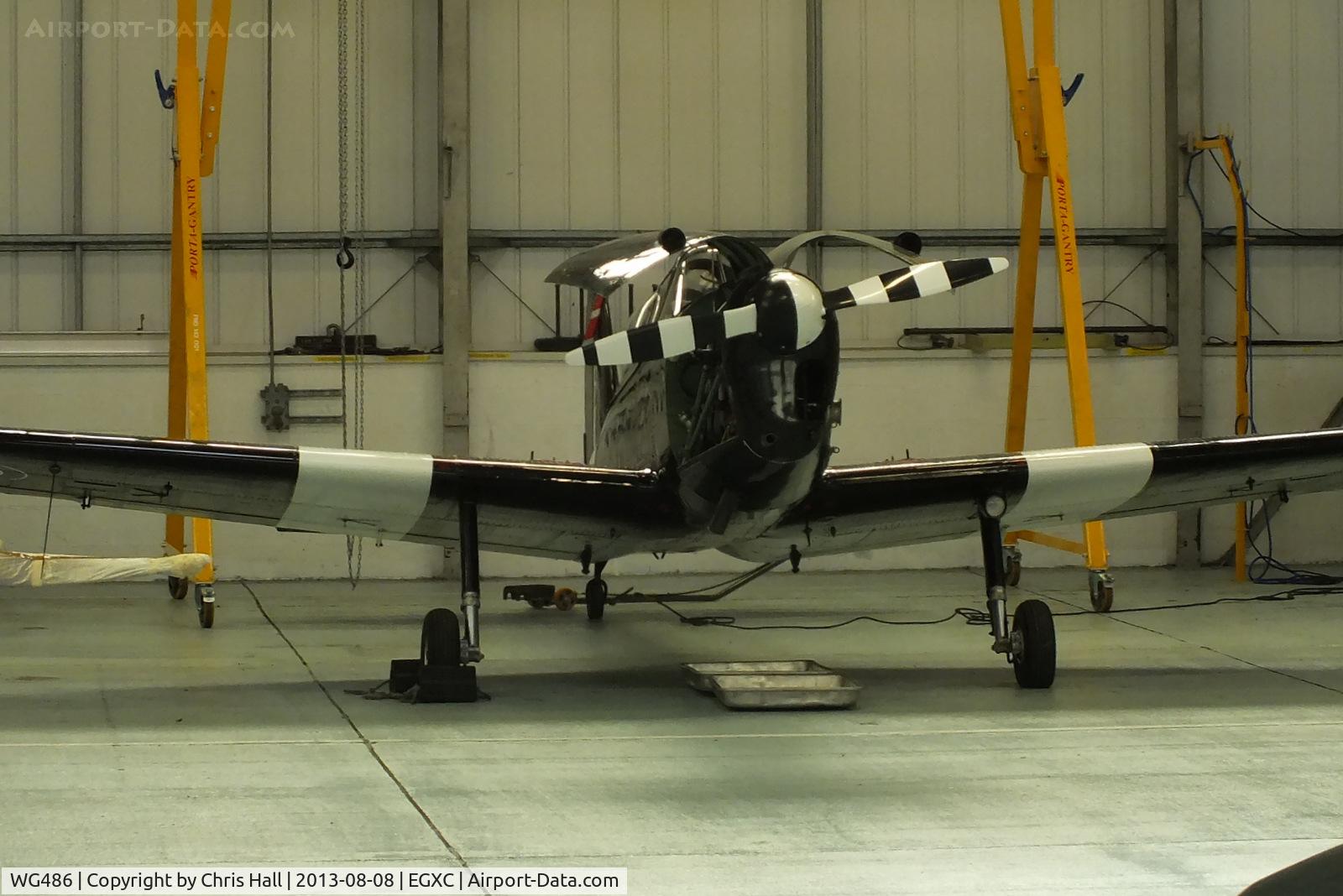 WG486, 1952 De Havilland DHC-1 Chipmunk T.10 C/N C1/0536-DHB.f421, The BBMF Chipmunks are used year-round primarily for the conversion and continuation training of BBMF fighter pilots on tail-wheel aircraft.