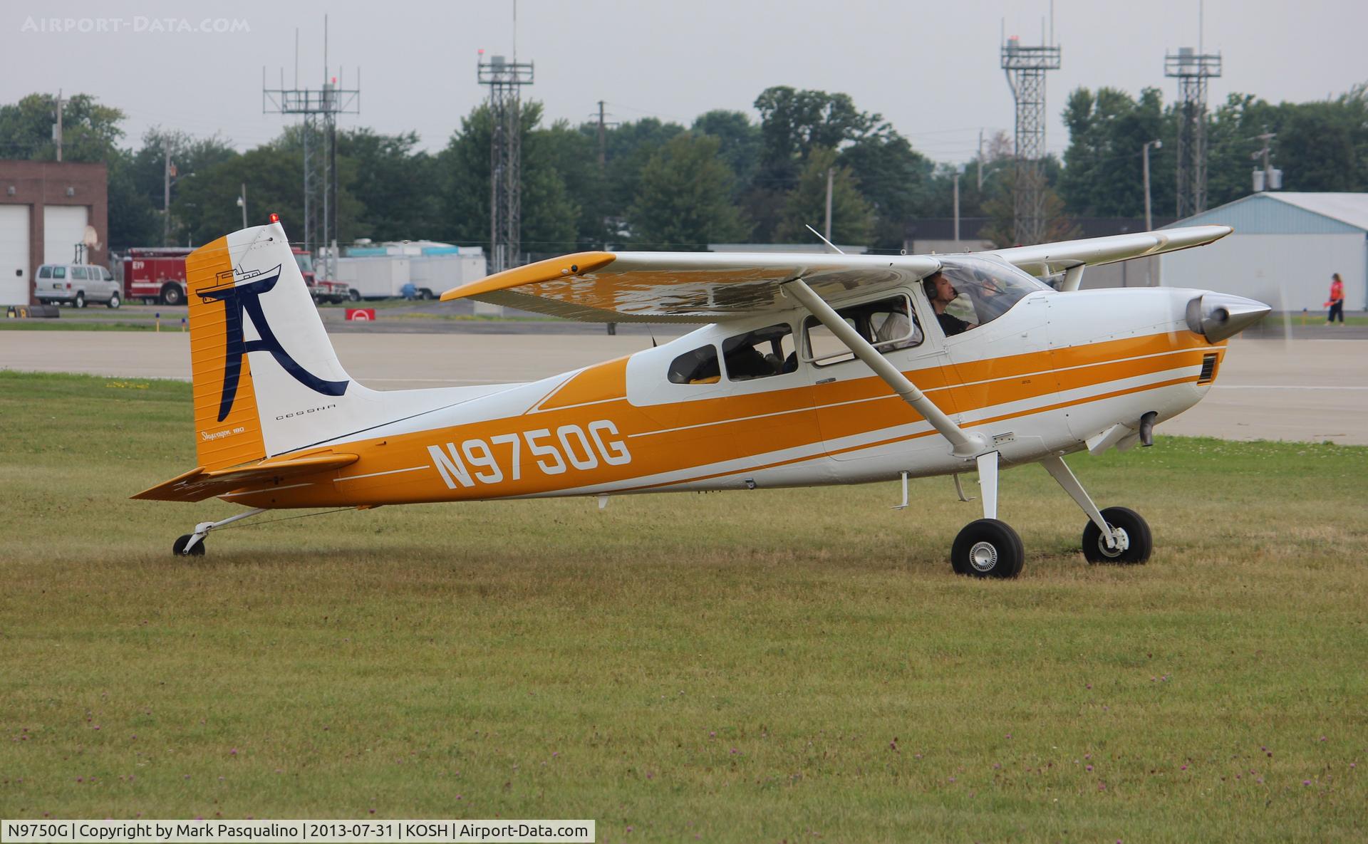 N9750G, 1972 Cessna 180H Skywagon C/N 18052250, Cessna 180H
