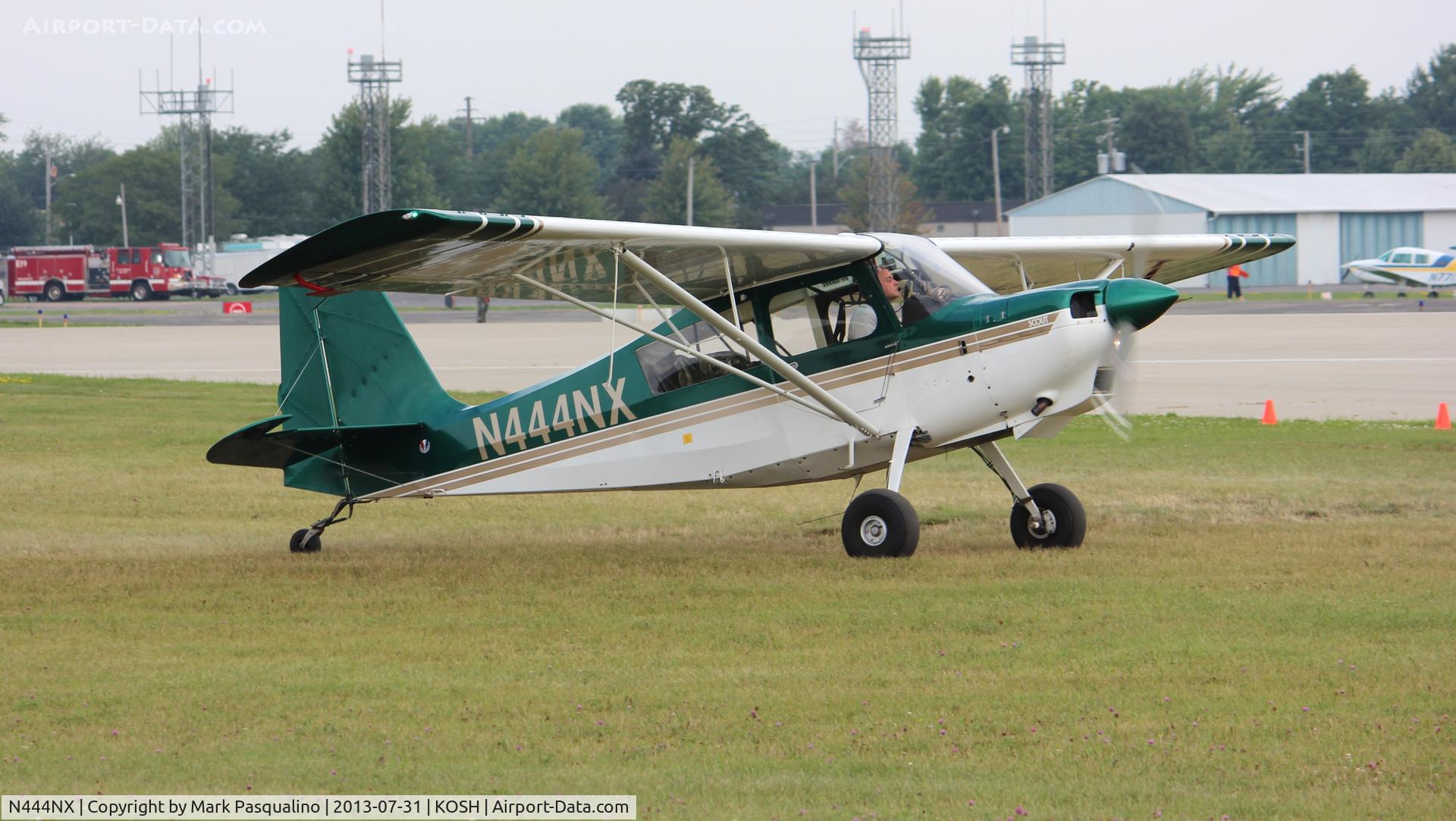 N444NX, American Champion 8GCBC Scout C/N 419-2000, American Champion 8GCBC