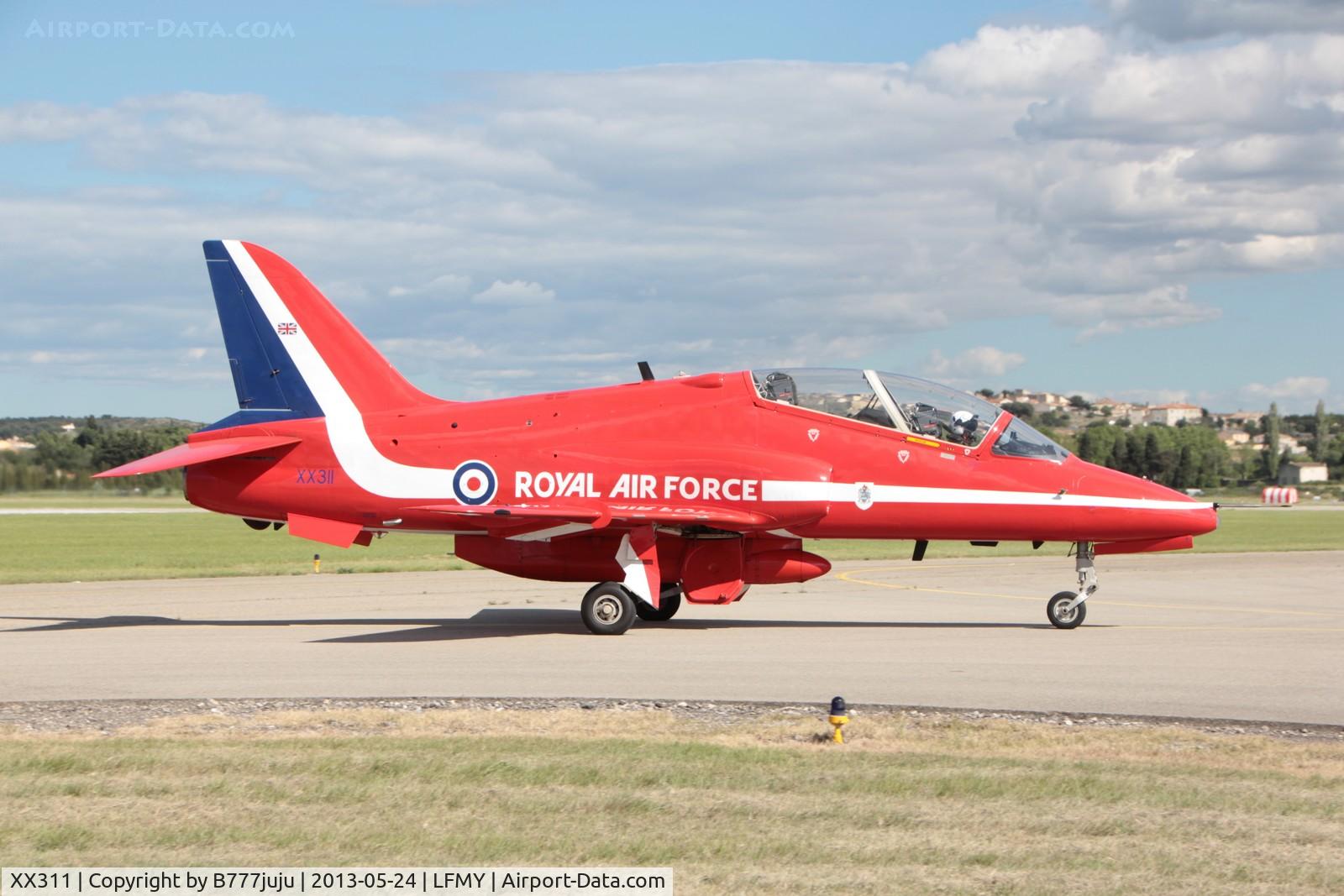XX311, 1980 Hawker Siddeley Hawk T.1 C/N 147/312136, at Salon de Provence