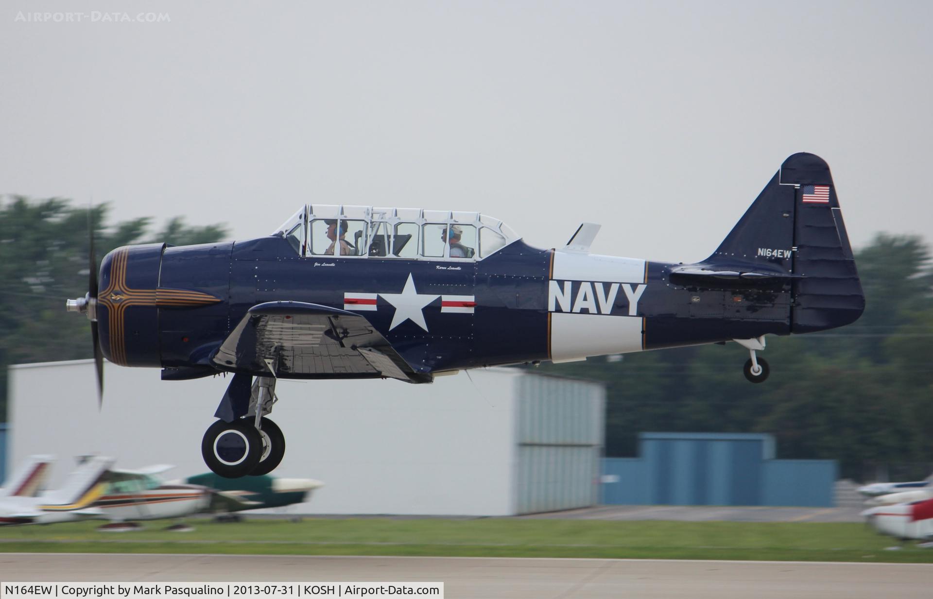 N164EW, 1943 North American AT-6C Texan C/N 88-14371, North American AT-6C