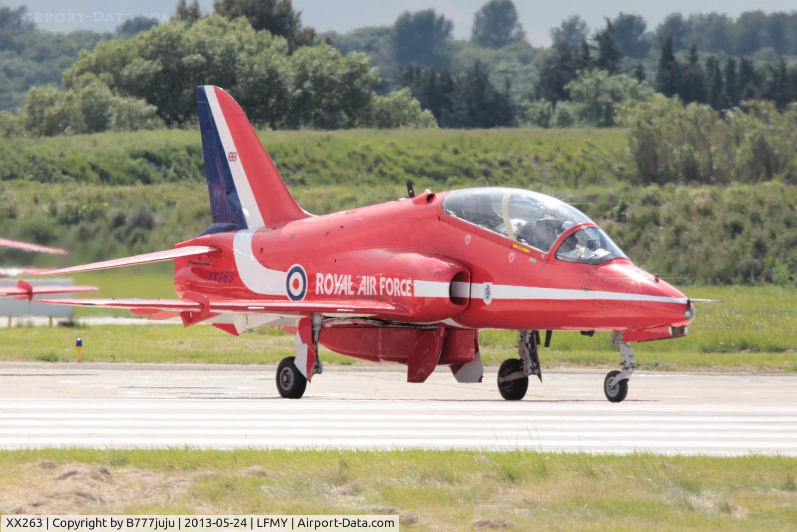 XX263, 1978 Hawker Siddeley Hawk T.1A C/N 099/312099, at Salon de Provence