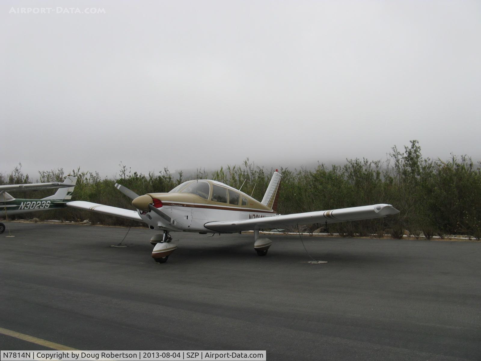 N7814N, 1969 Piper PA-28-180 Cherokee D C/N 28-5265, 1969 Piper PA-28-180 CHEROKEE D, Lycoming O&VO-360 180 Hp