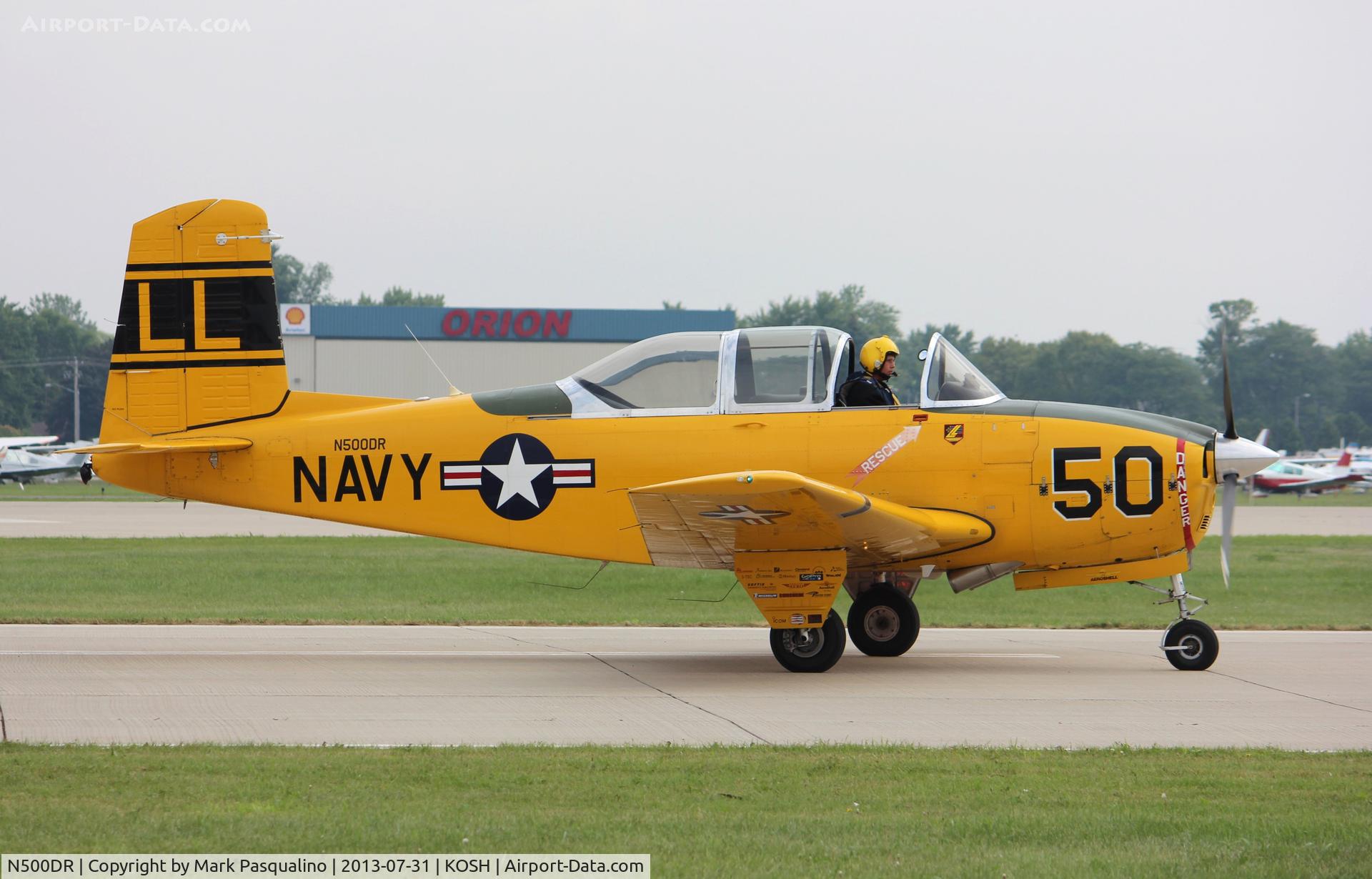 N500DR, 1954 Beech T-34A (A45) Mentor Mentor C/N G-31, Beech T-34A
