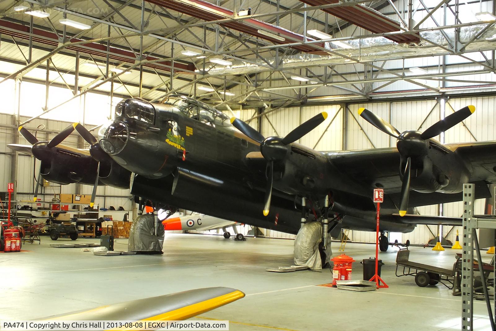 PA474, 1945 Avro 683 Lancaster B1 C/N VACH0052/D2973, PA474 was used in two films, ‘Operation Crossbow’ and ‘The Guns of Navarone’. she joined the Battle of Britain Memorial Flight in November 1973