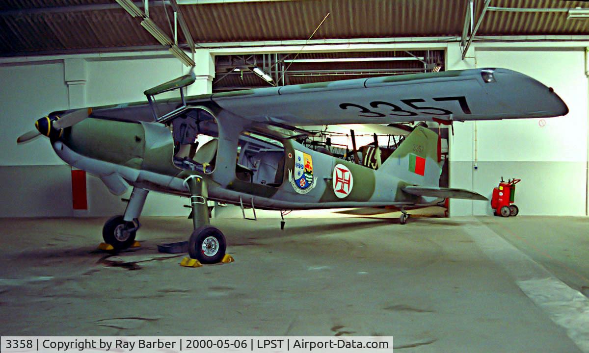 3358, Dornier Do-27A-1 C/N 235, 3358  Dornier Do-27A-1 [235] Sintra-Lisbon~CS 06/05/2000. Marked 3357.