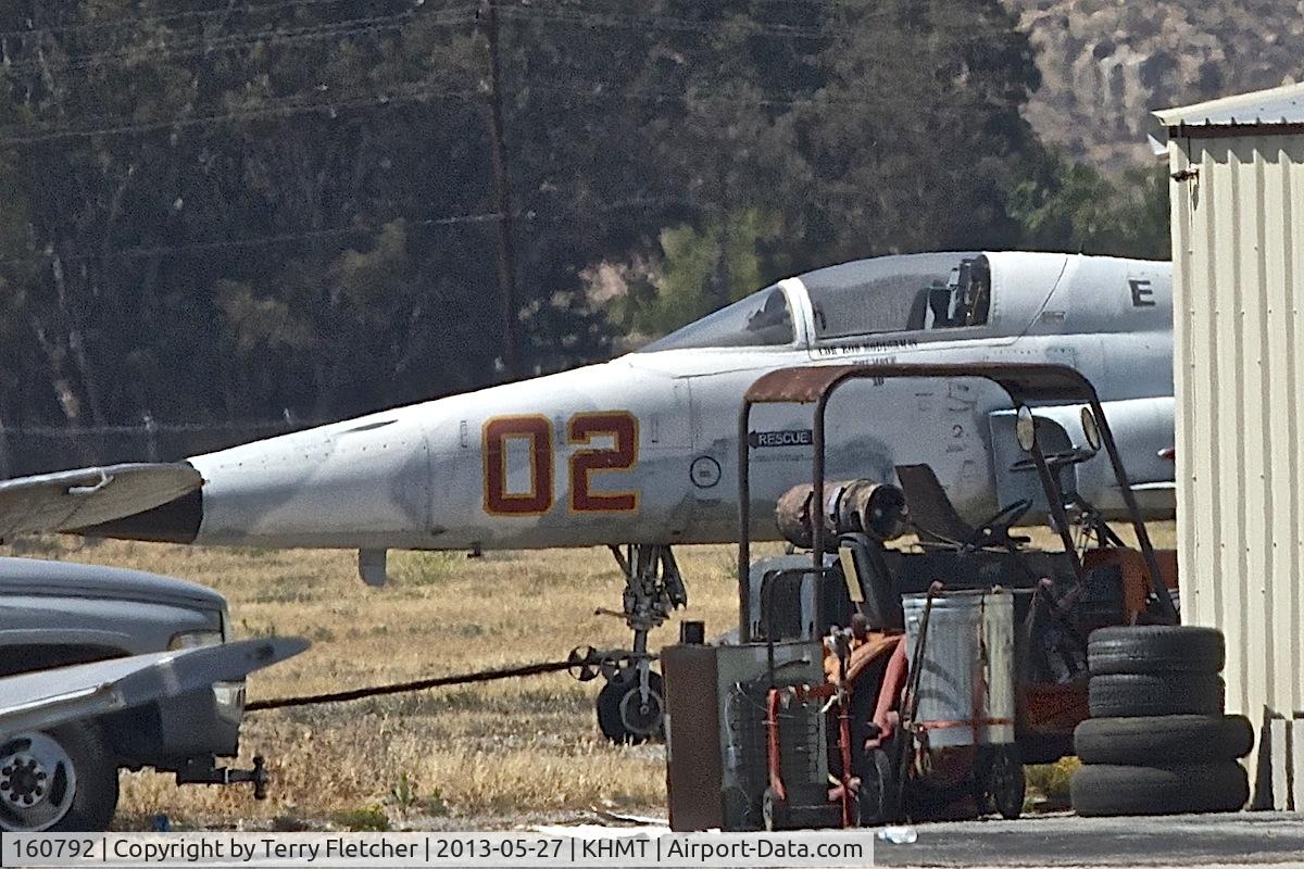 160792, 1973 Northrop F-5E Tiger II C/N R.1039, At Hemet - Ryan Field , California