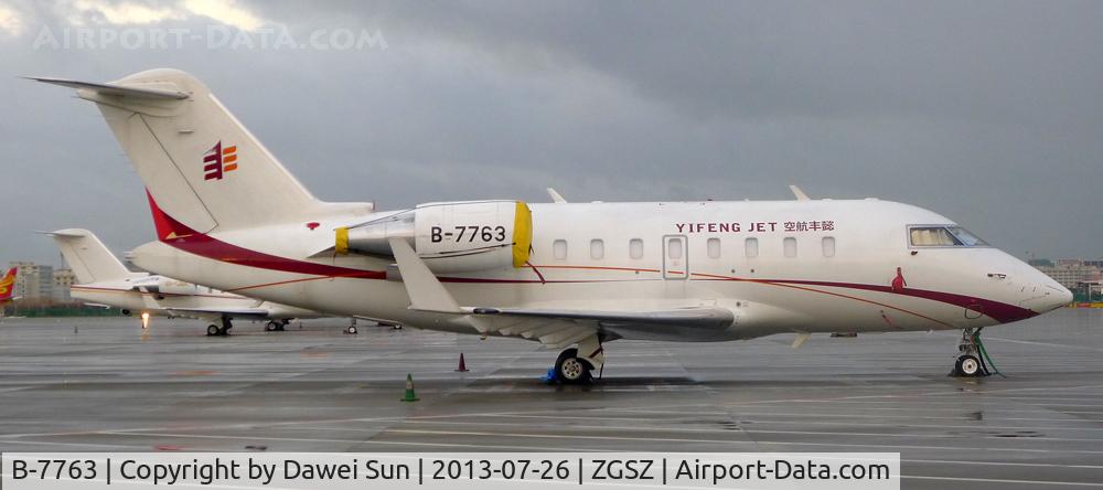 B-7763, 2012 Bombardier Challenger 605 (CL-600-2B16) C/N 5906, B-7763
