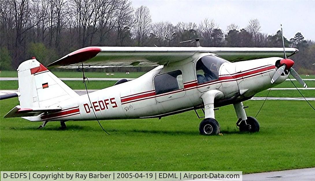 D-EDFS, 1959 Dornier Do-27H-2 C/N 2006, D-EDFS   Dornier Do.27H-2 [2006] Landshut~D 19/04/2005